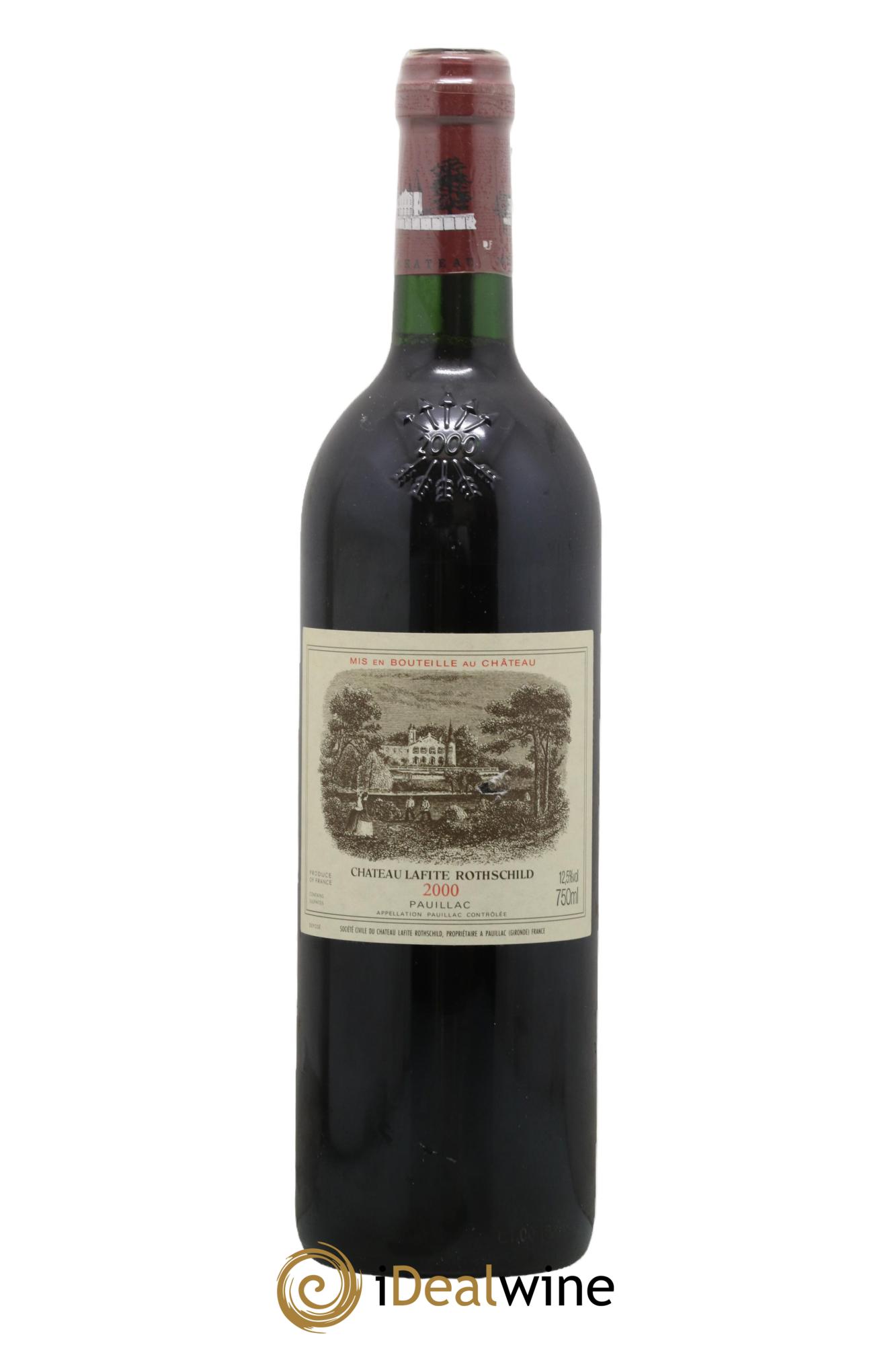Château Lafite Rothschild 1er Grand Cru Classé 2000 - Lotto di 1 bottiglia - 0