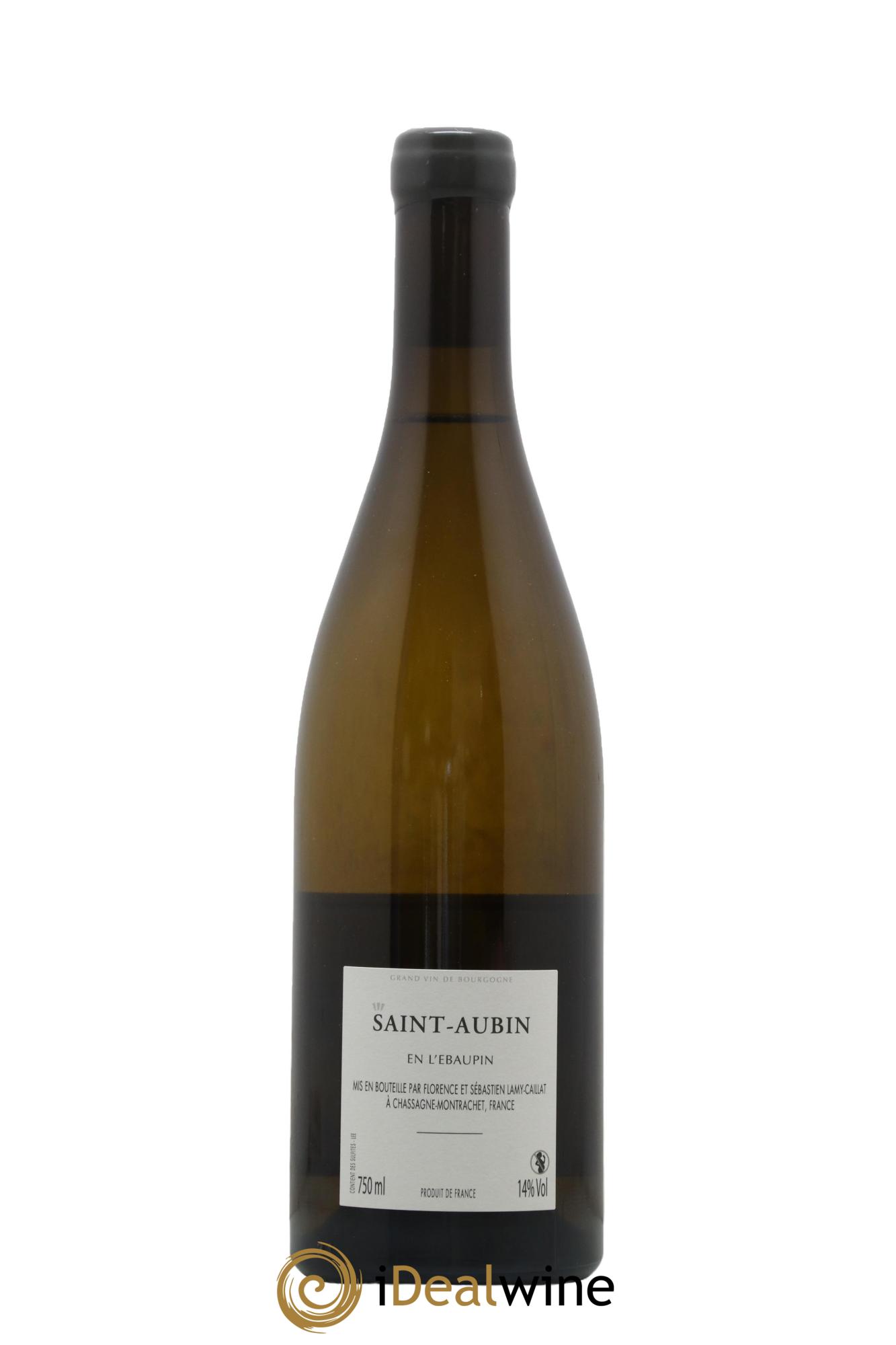 Saint-Aubin En l'Ebaupin Lamy-Caillat (Domaine) 2019 - Lot de 1 bouteille - 1