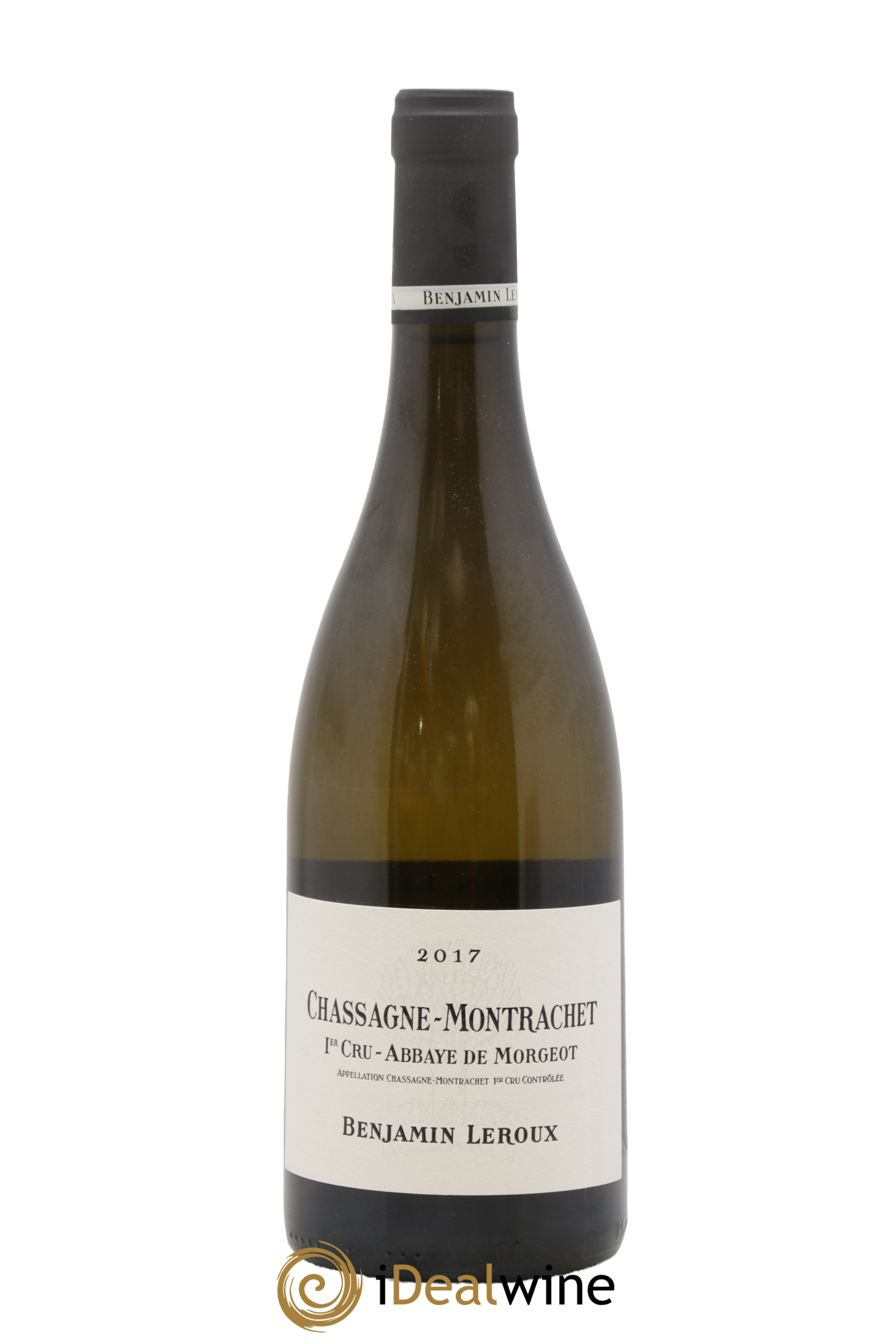 Chassagne-Montrachet 1er Cru Abbaye de Morgeot Benjamin Leroux 2017 - Posten von 1 Flasche - 0