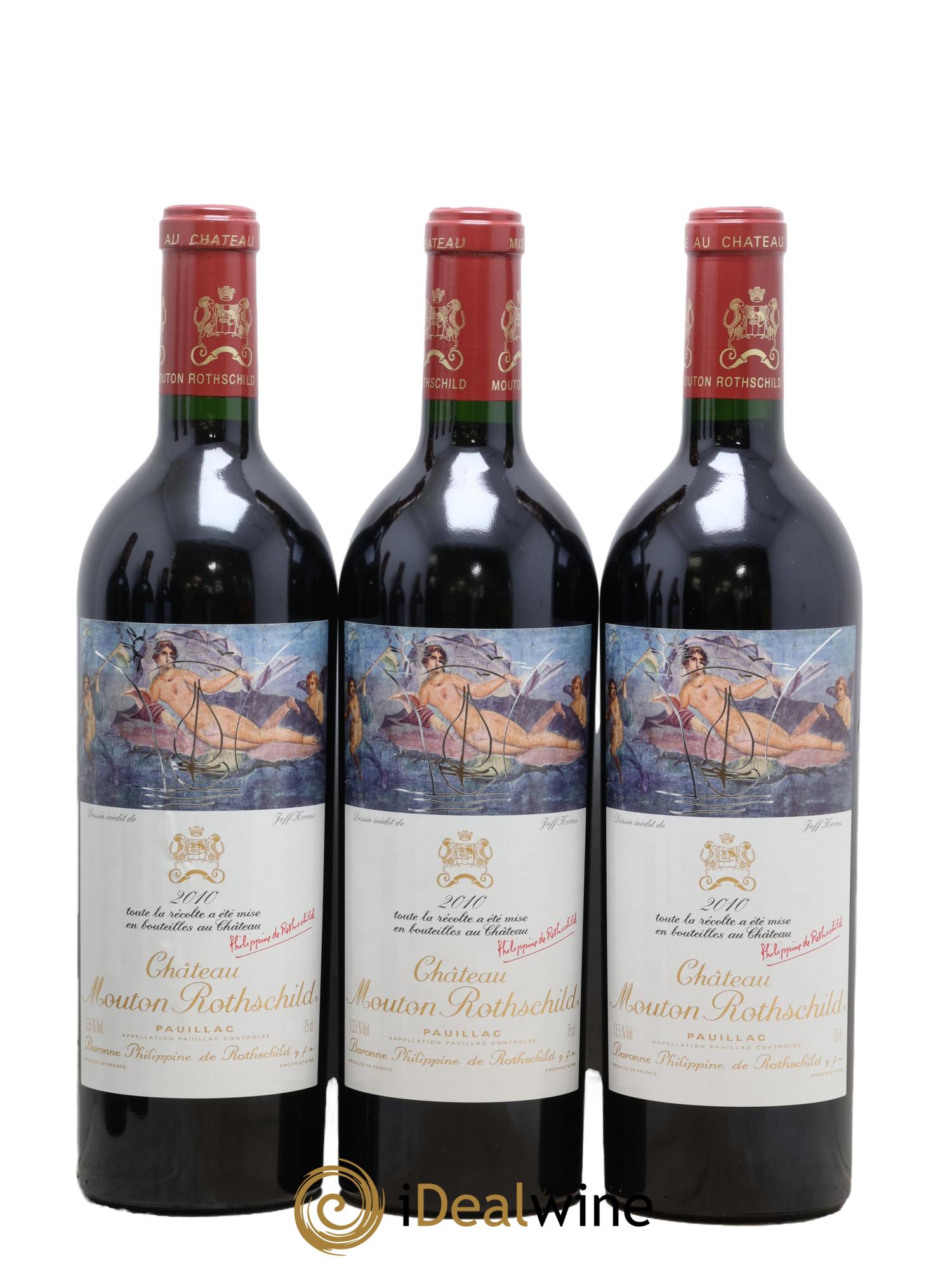Château Mouton Rothschild 1er Grand Cru Classé 2010 - Lotto di 6 bottiglie - 1