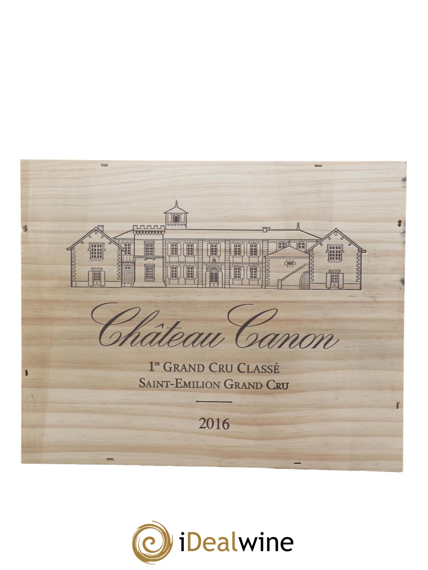 Château Canon 1er Grand Cru Classé B 2016 - Lot of 3 bottles - 1