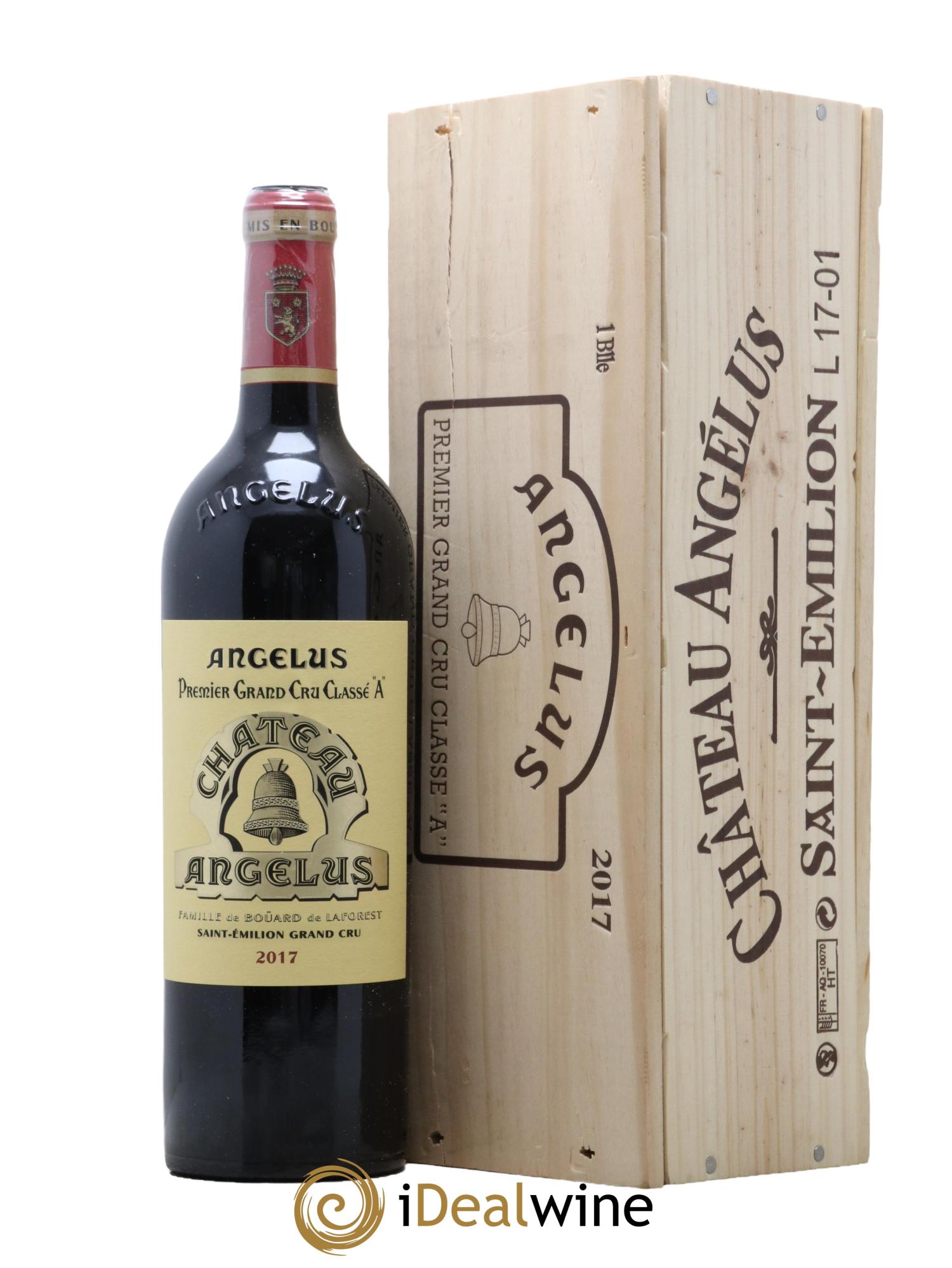 Château Angélus 1er Grand Cru Classé A 2017 - Lot de 1 bouteille - 0