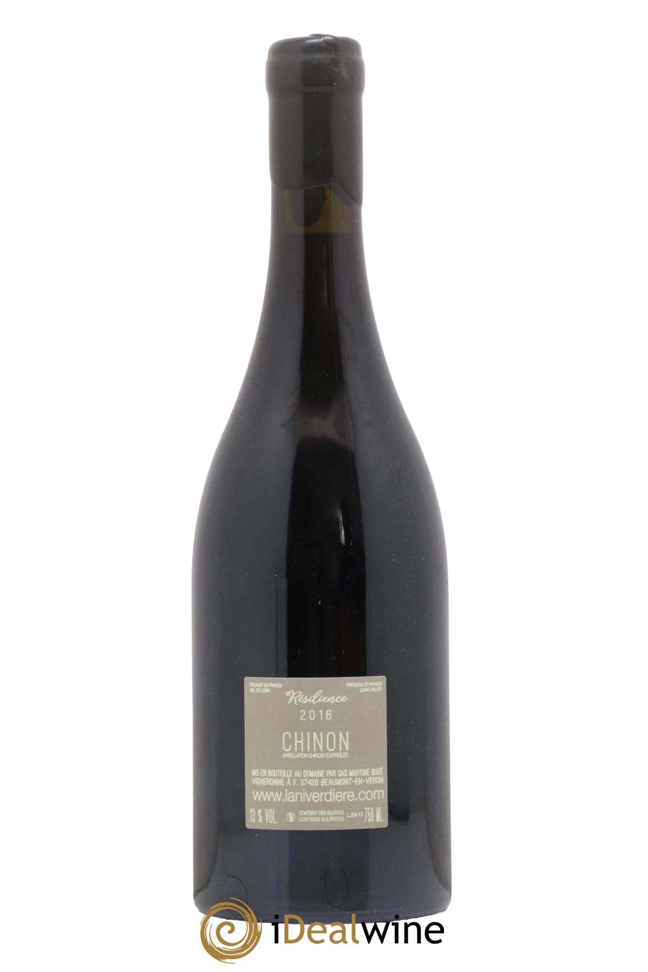 Chinon Resilience La Niverdiere 2016 - Lotto di 1 bottiglia - 1
