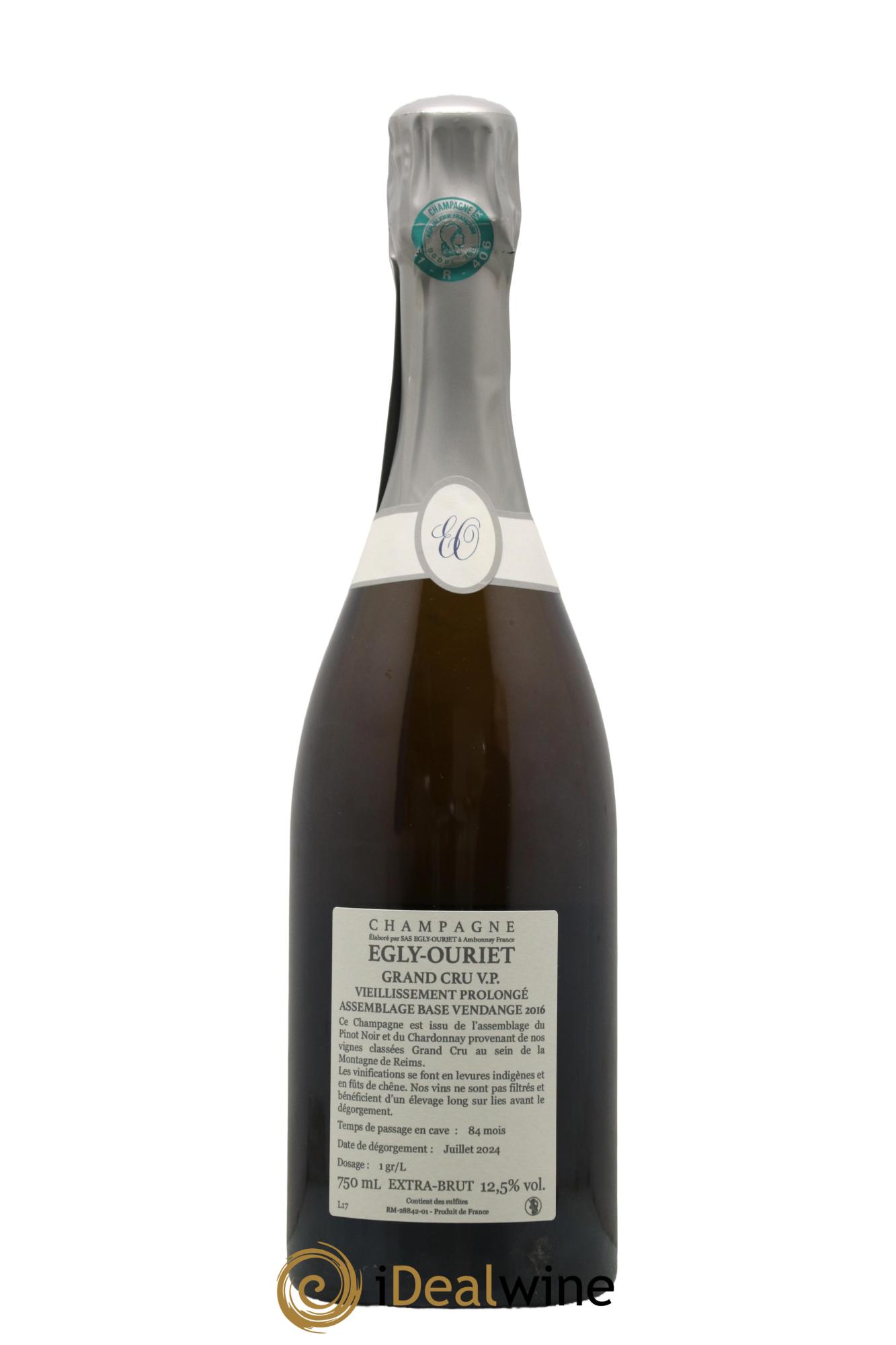 Extra-Brut VP Egly-Ouriet - Lot de 1 bouteille - 1