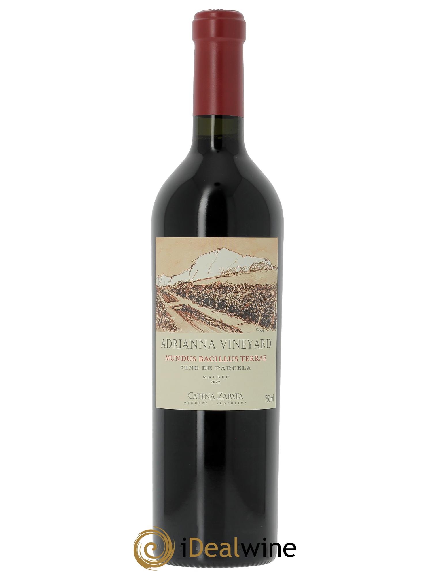 Mendoza Adrianna Vineyard Mundus Bacillus Terrae Catena Zapata (CBO à partir de 6 bts) 2022 - Lot de 1 bouteille - 0