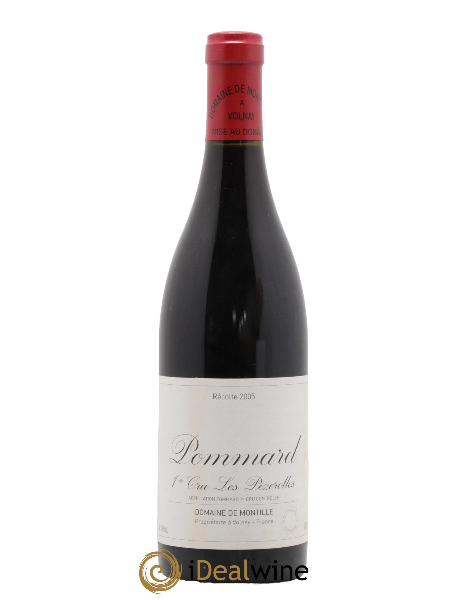 Pommard 1er Cru Les Pézerolles De Montille (Domaine) 2005 - Lot de 1 bouteille - 0