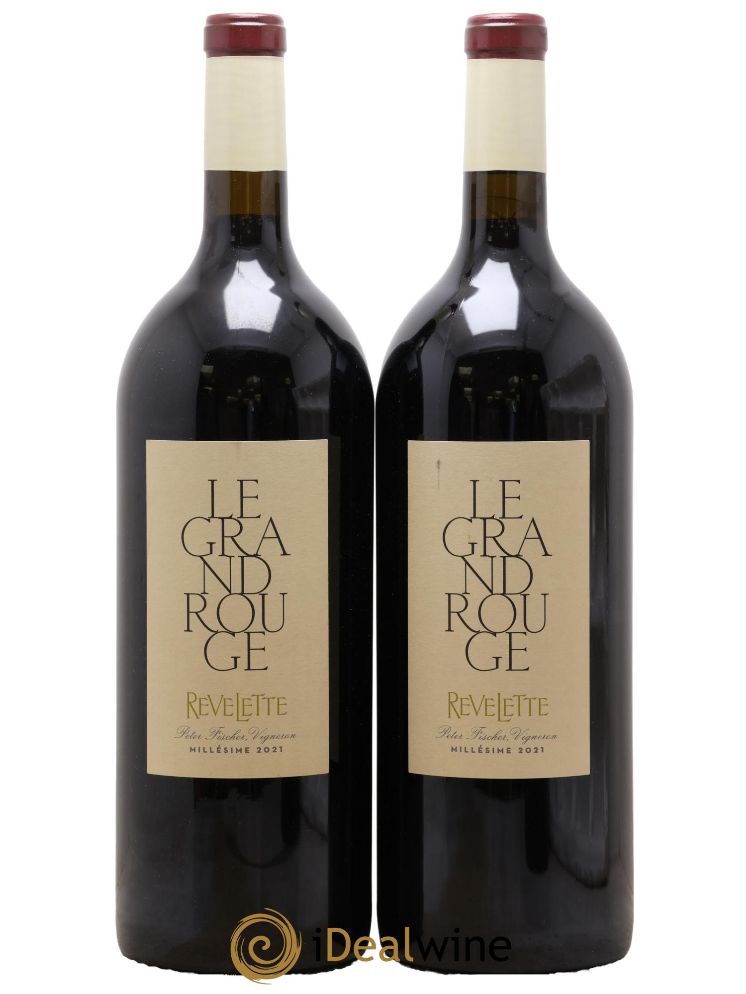 IGP Méditerranée Château Revelette Le Grand Rouge Sandra & Peter Fischer 2021 - Posten von 2 Magnum - 0