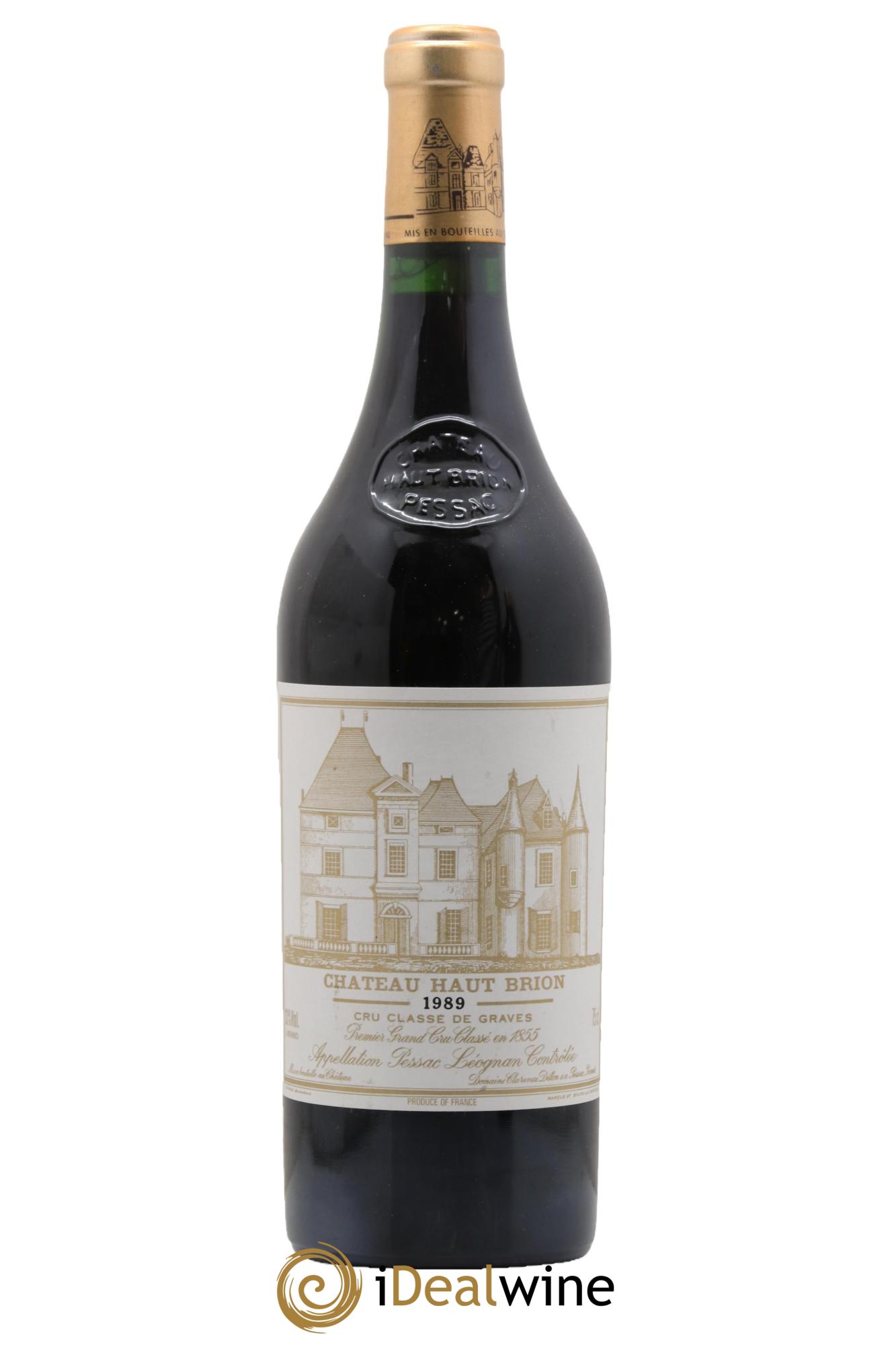 Château Haut Brion 1er Grand Cru Classé 1989 - Lot de 1 bouteille - 0