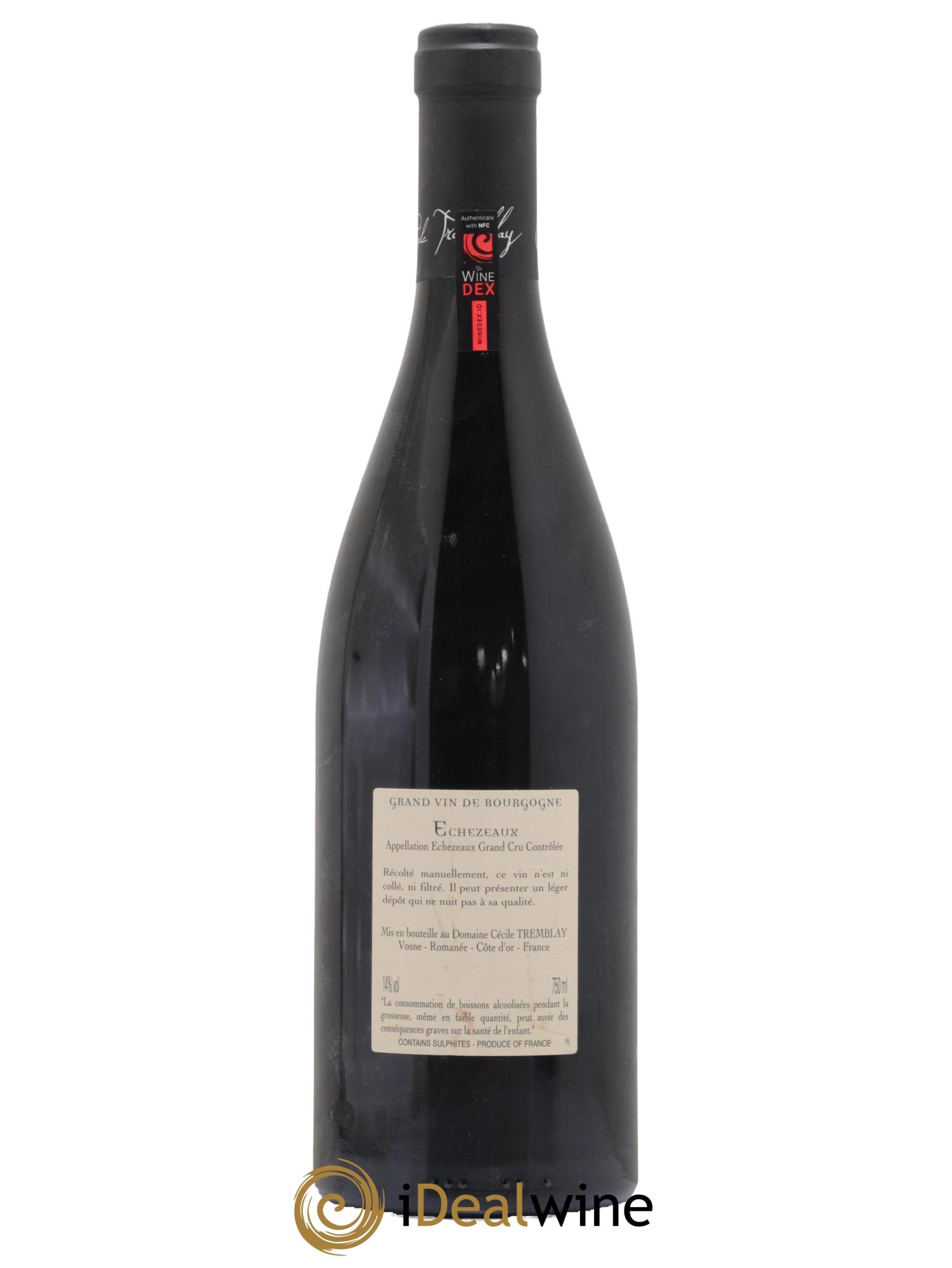 Echezeaux Grand Cru du dessus Cécile Tremblay 2015 - Lotto di 1 bottiglia - 1