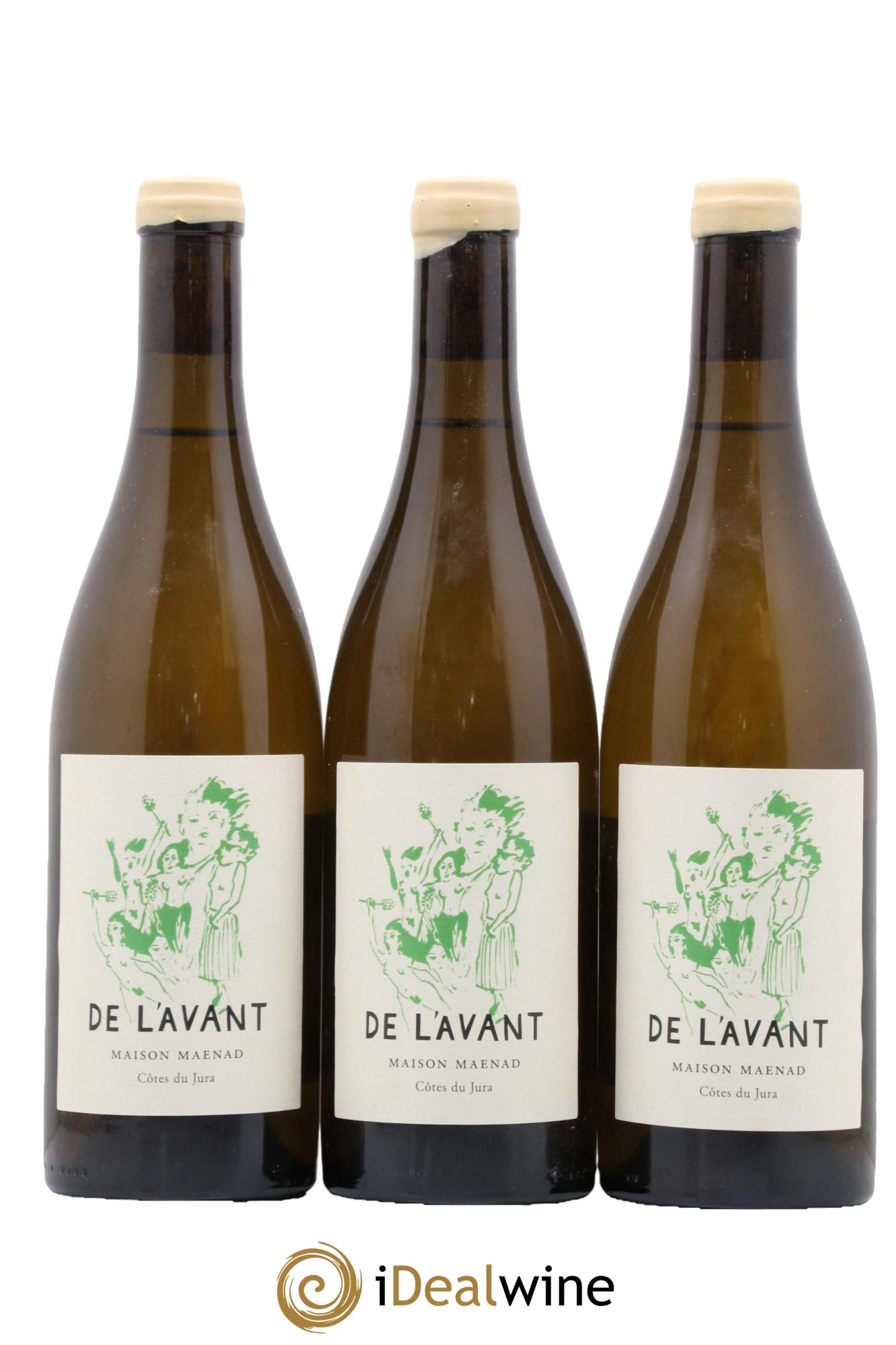 Côtes du Jura De l'Avant Les Varrons Katie Worobeck Maison Maenad 2020 - Lot de 3 bouteilles - 0