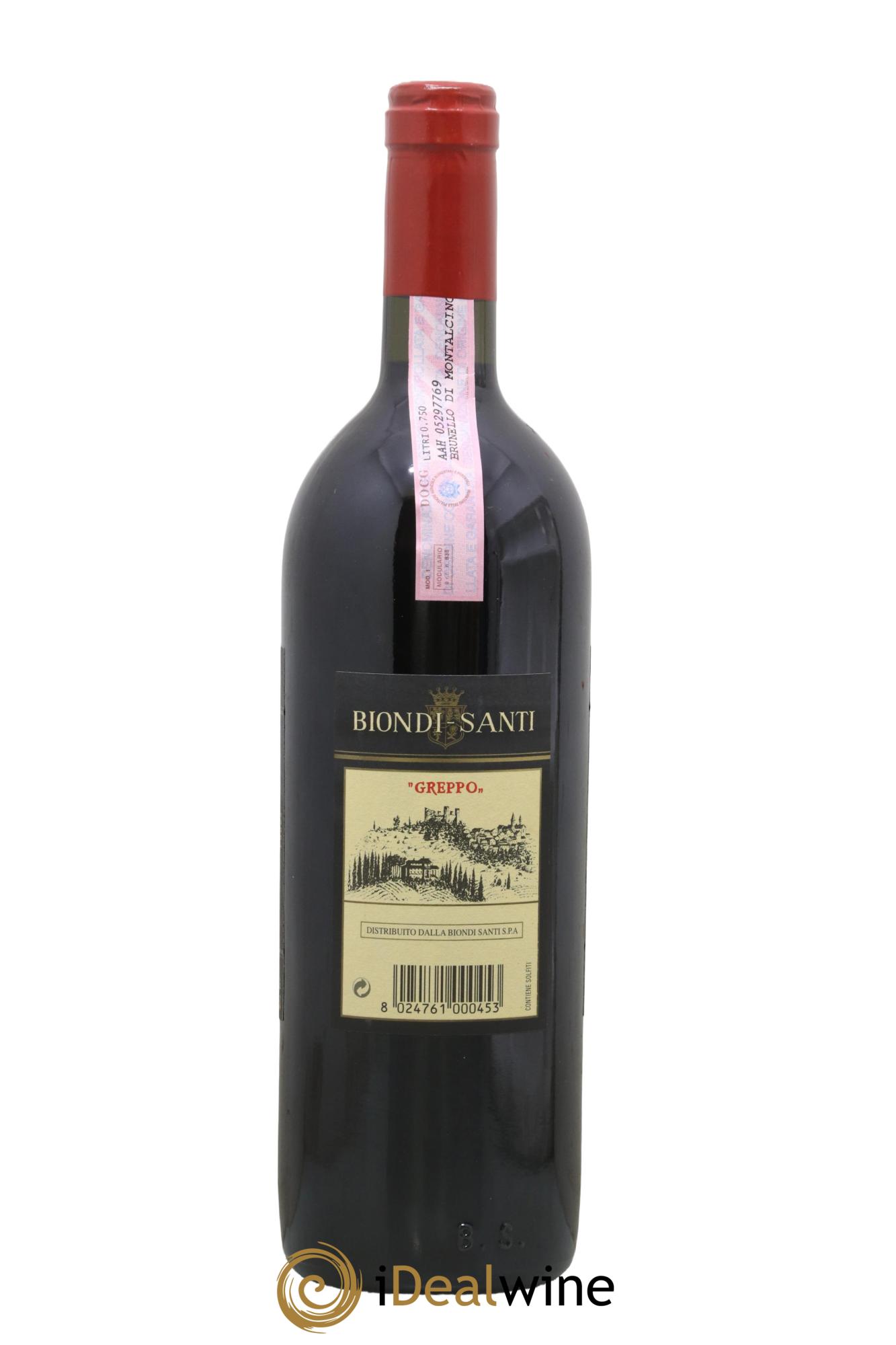Brunello di Montalcino DOCG Biondi-Santi Tenuta Greppo 2003 - Posten von 1 Flasche - 1