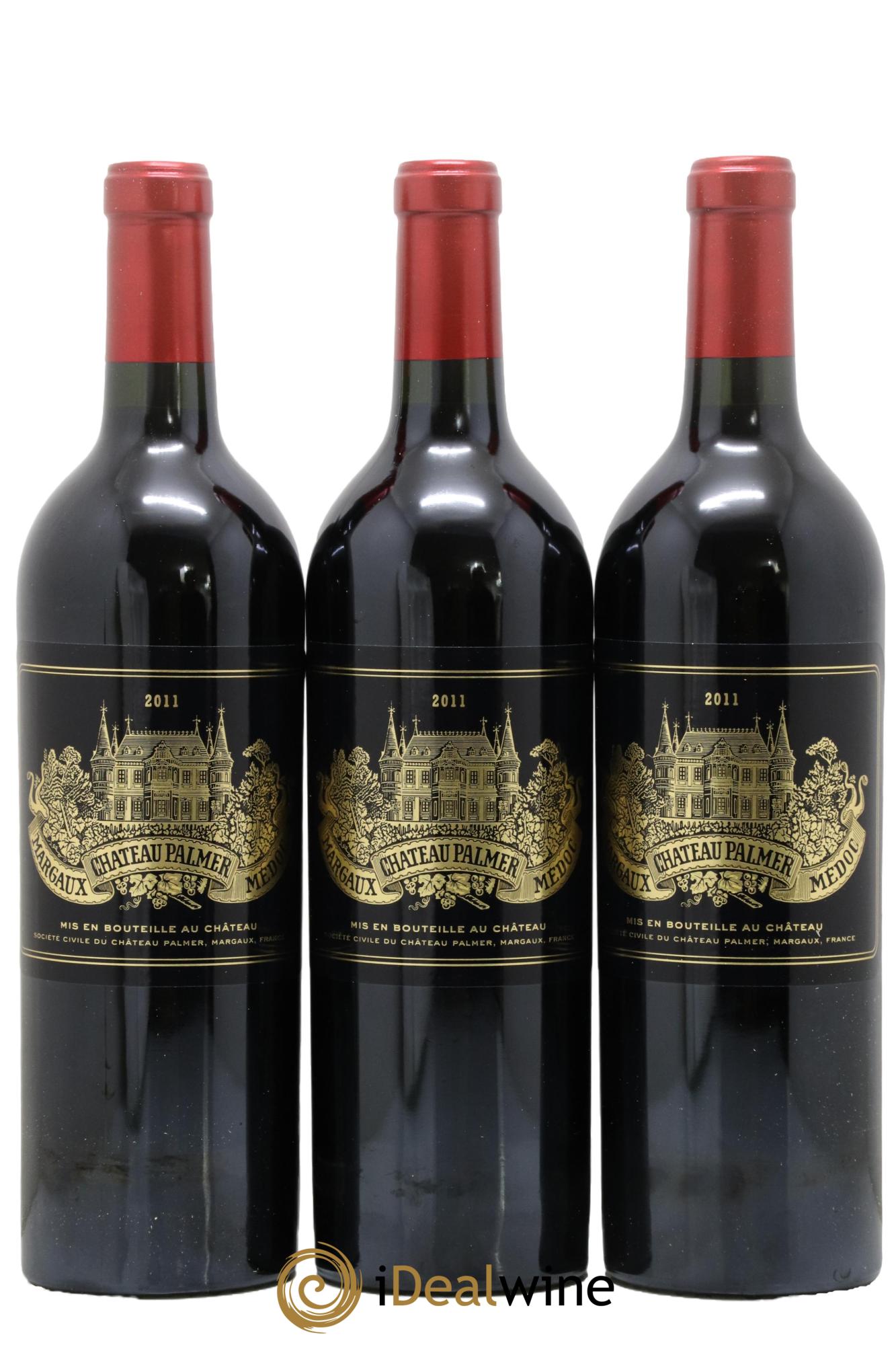Château Palmer 3ème Grand Cru Classé 2011 - Lot de 6 bouteilles - 3