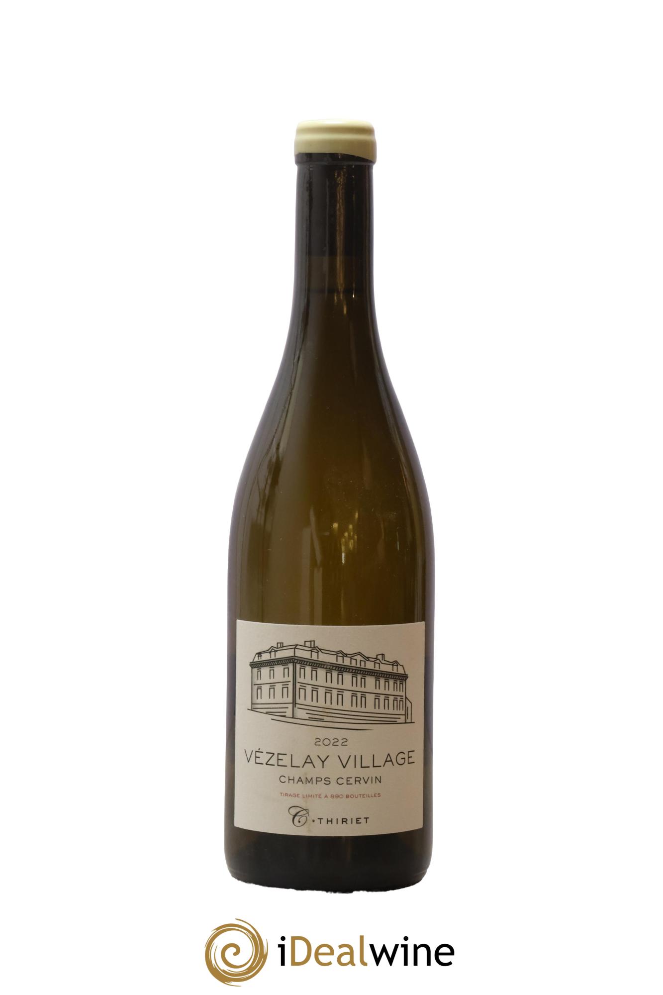 Bourgogne Vézelay Champs Cervin Maison Thiriet 2022 - Posten von 1 Flasche - 0