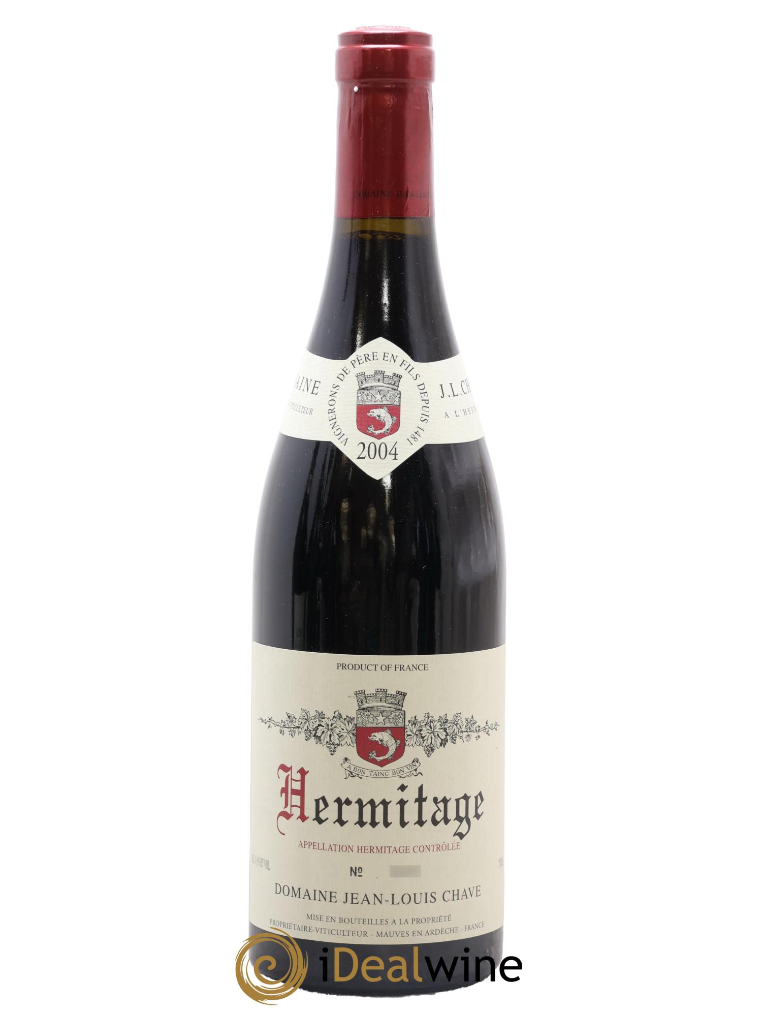 Hermitage Jean-Louis Chave 2004 - Lot of 1 bottle - 0