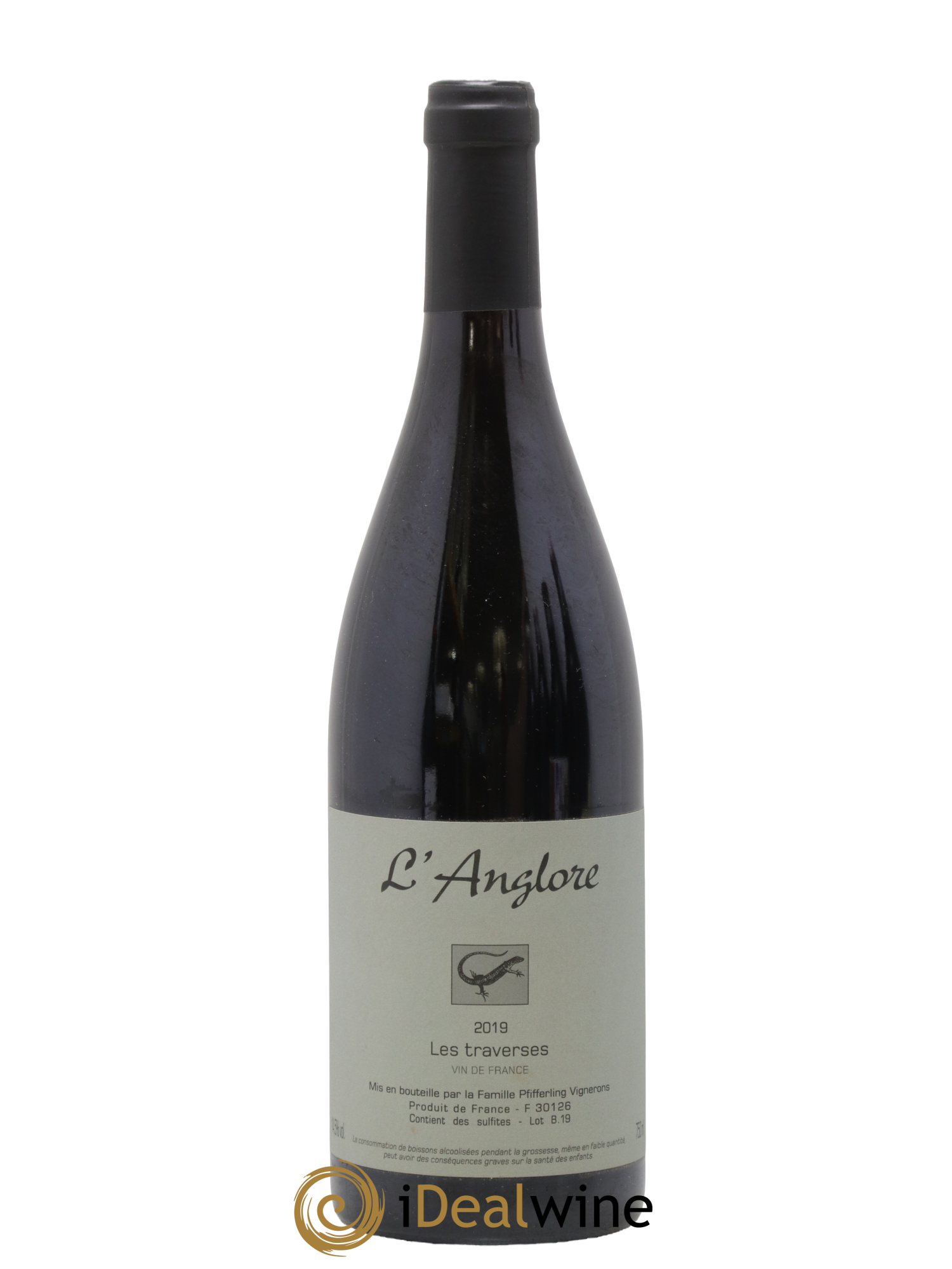 Vin de France Les Traverses L'Anglore 2019 - Lot of 1 bottle - 0