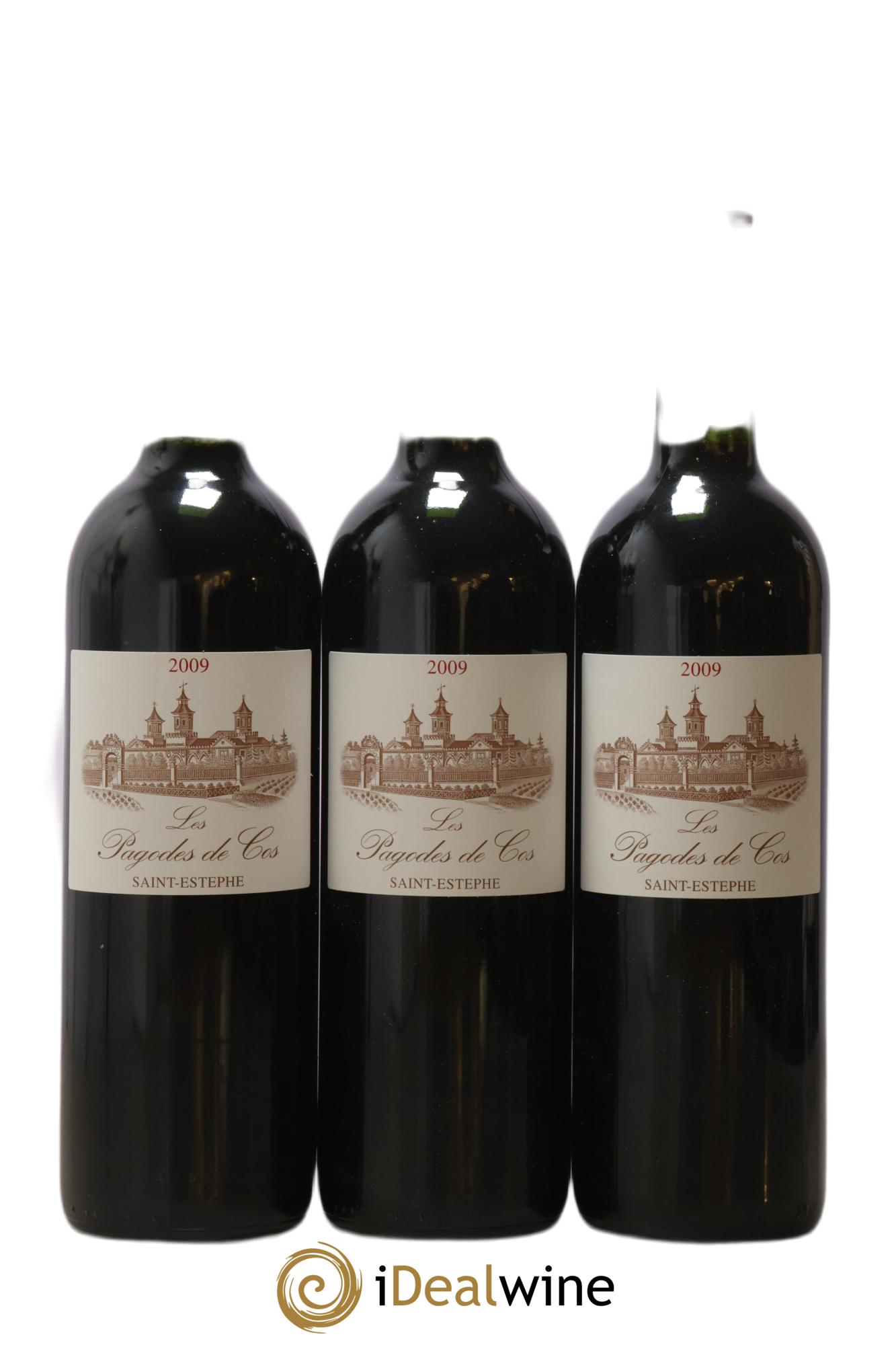 Les Pagodes de Cos Second Vin 2009 - Posten von 12 Flaschen - 1