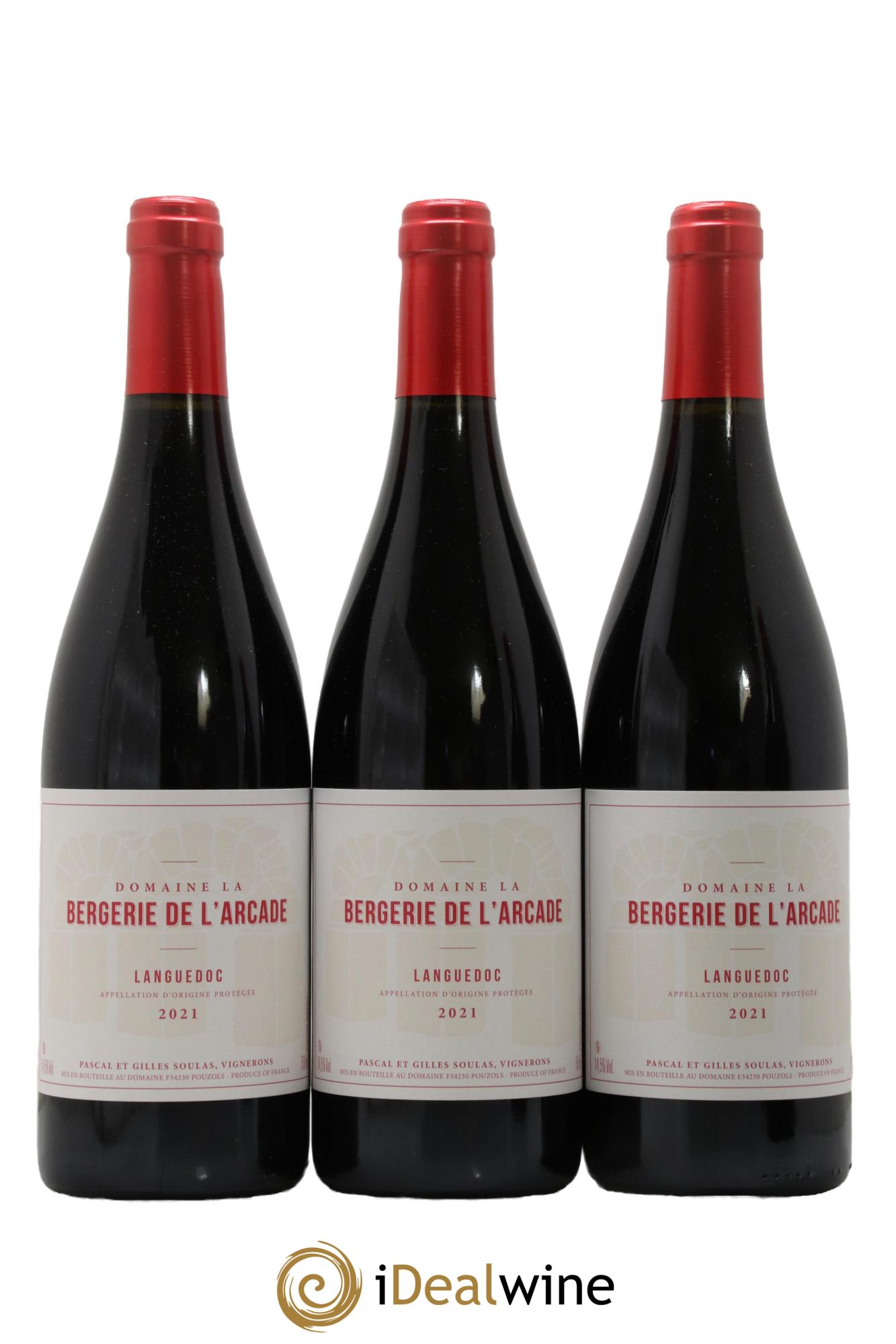 Languedoc La Bergerie de l'Arcade (Domaine) 2021 - Lot of 3 bottles - 0