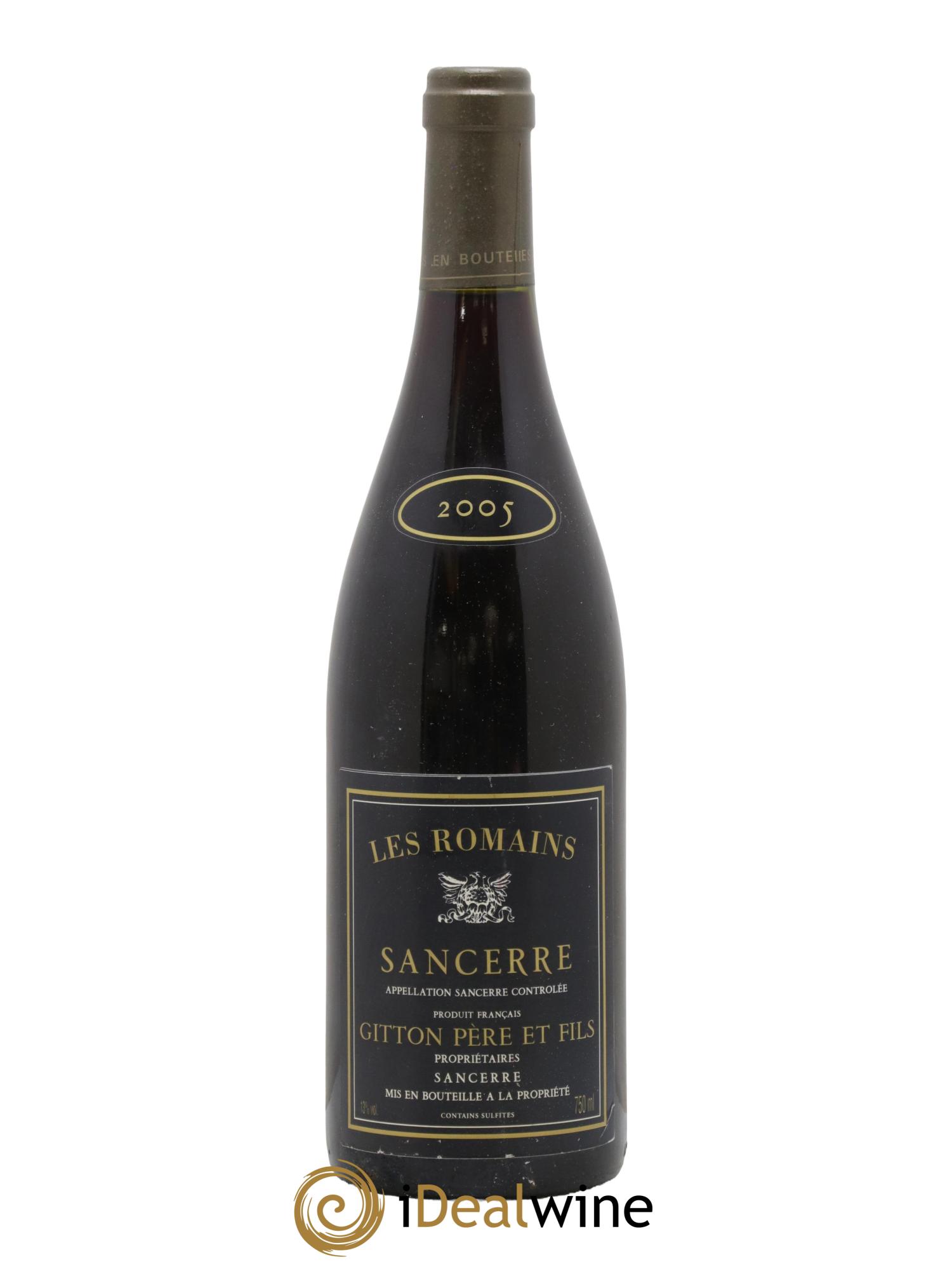 Sancerre Les Romains Domaine Gitton 2005 - Lot de 1 bouteille - 0