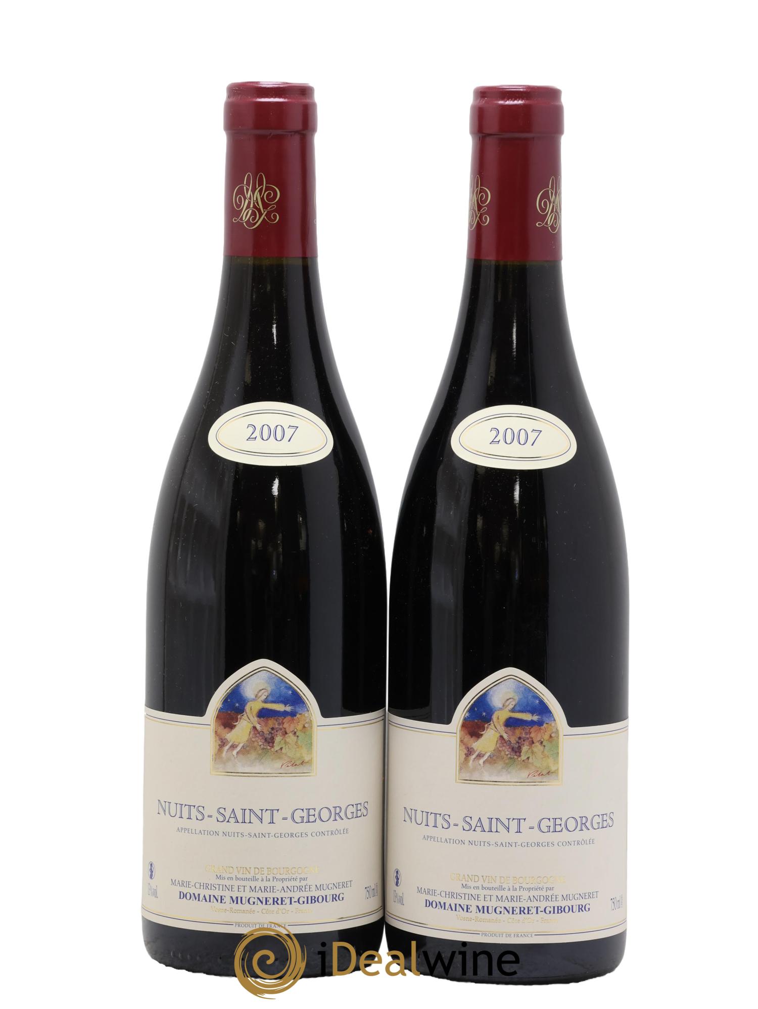 Nuits-Saint-Georges Mugneret-Gibourg (Domaine) 2007 - Lot of 2 bottles - 0