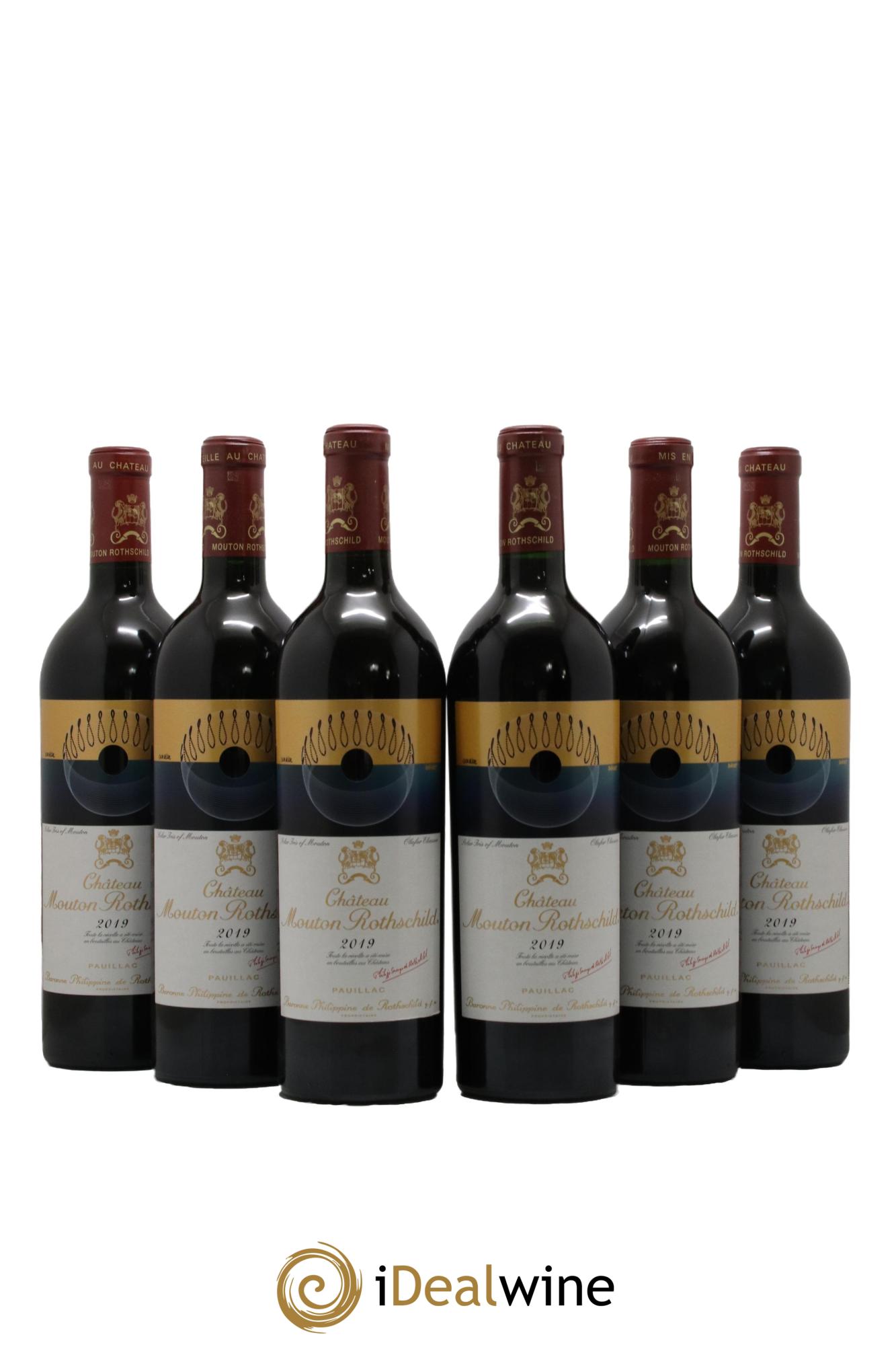 Château Mouton Rothschild 1er Grand Cru Classé  2019 - Posten von 6 Flaschen - 0