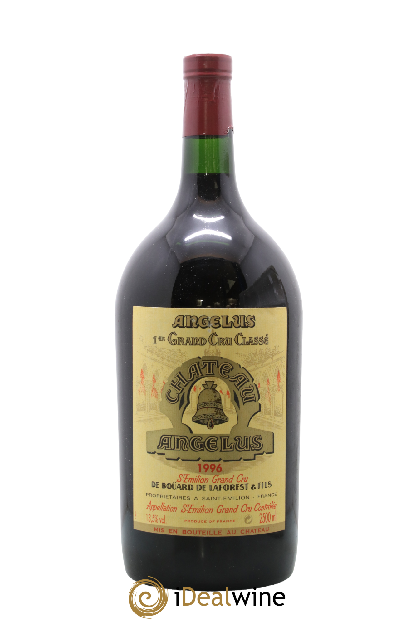 Château Angélus 1er Grand Cru Classé A 1996 - Lot de 1 double magnum - 0