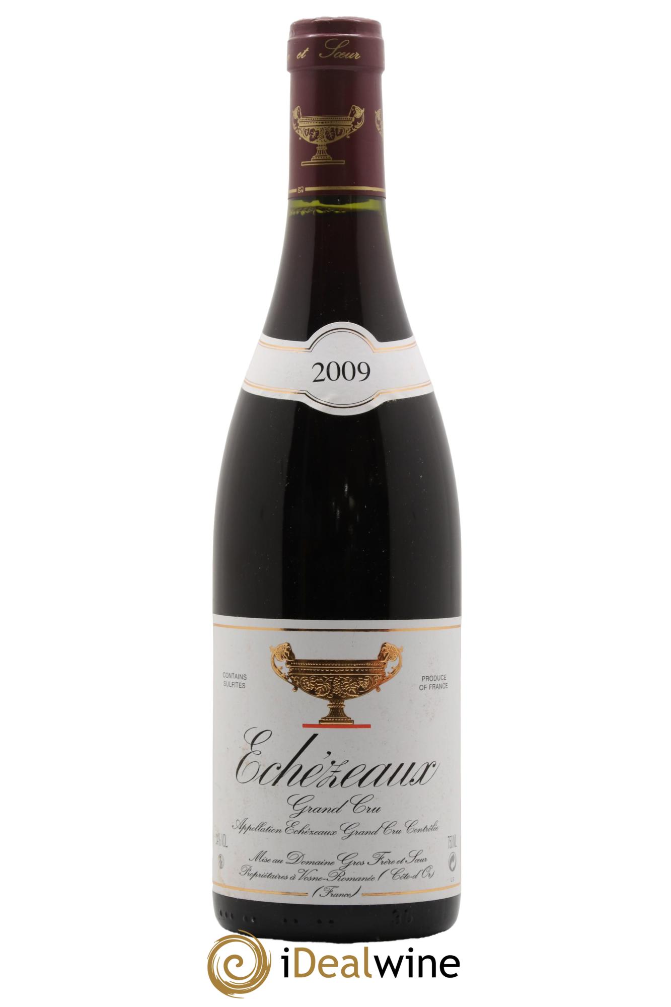 Echezeaux Grand Cru Gros Frère & Soeur 2009 - Lot de 1 bouteille - 0