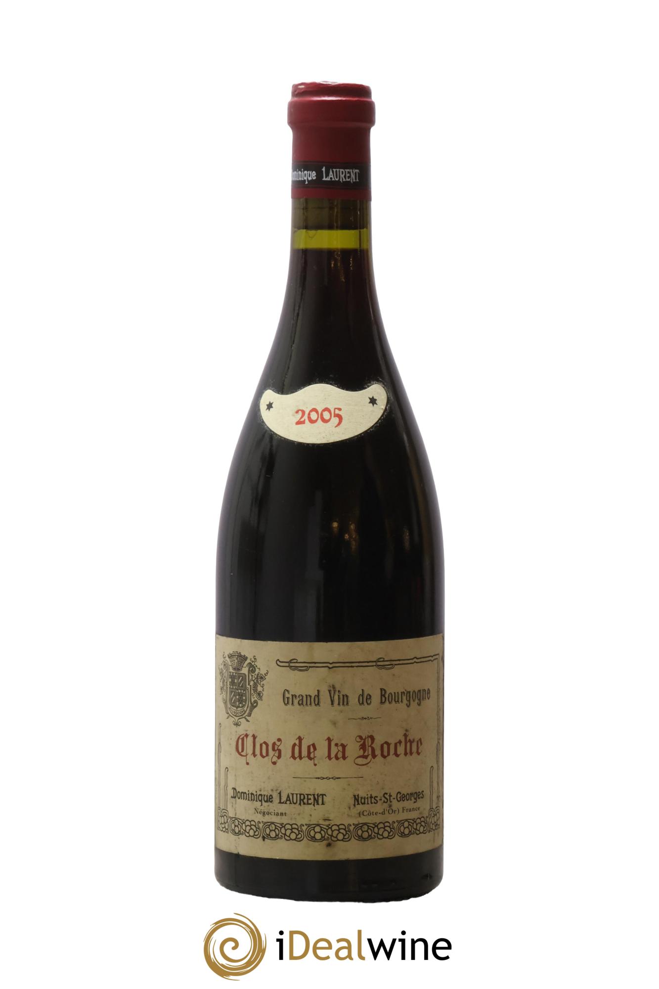 Clos de la Roche Grand Cru Dominique Laurent 2005 - Lot de 1 bouteille - 0