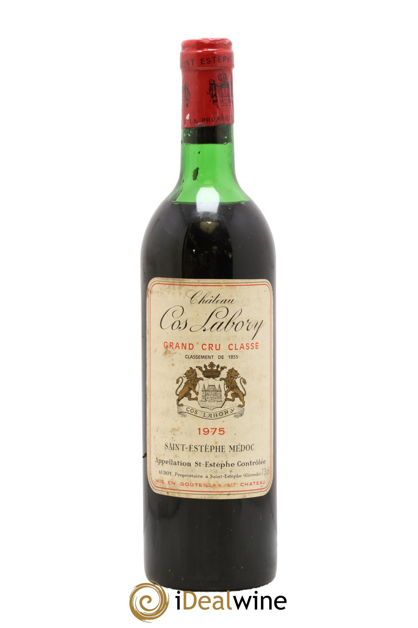 Château Cos Labory 5ème Grand Cru Classé 1975 - Lot of 1 bottle - 0