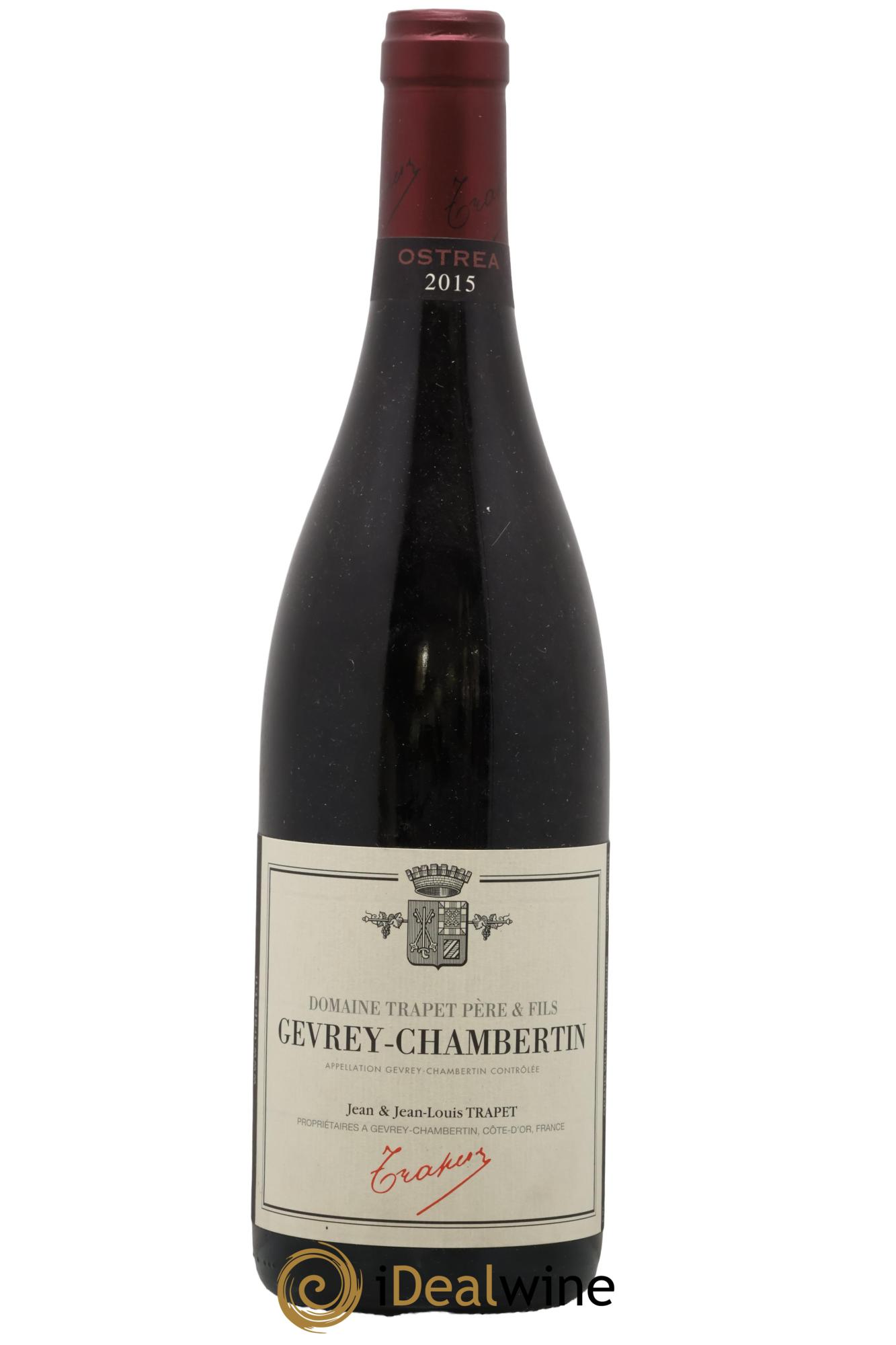 Gevrey-Chambertin Ostrea Domaine Trapet 2015 - Lot de 1 bouteille - 0