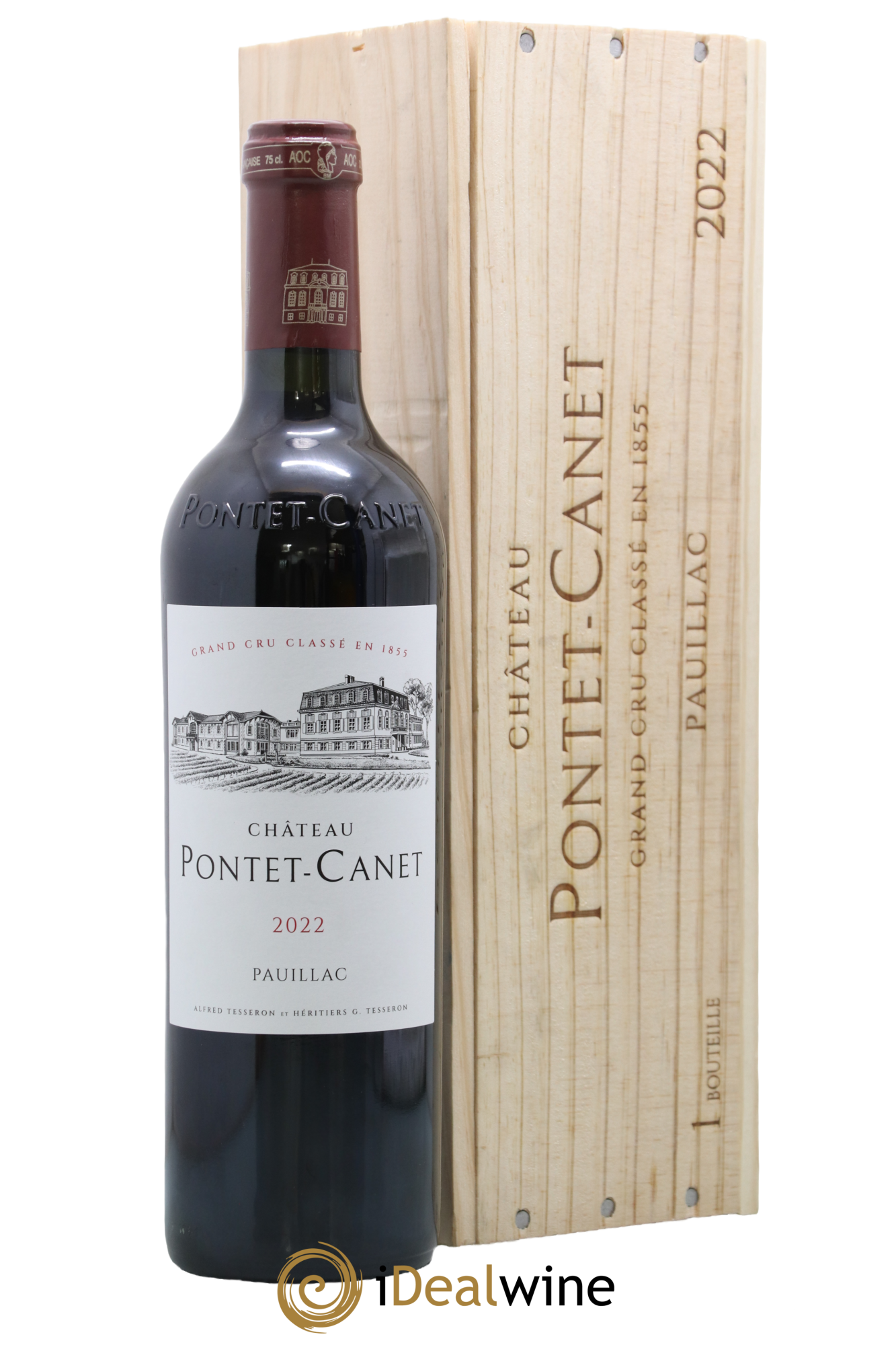 Château Pontet Canet 5ème Grand Cru Classé 2022 - Posten von 1 Flasche - 0