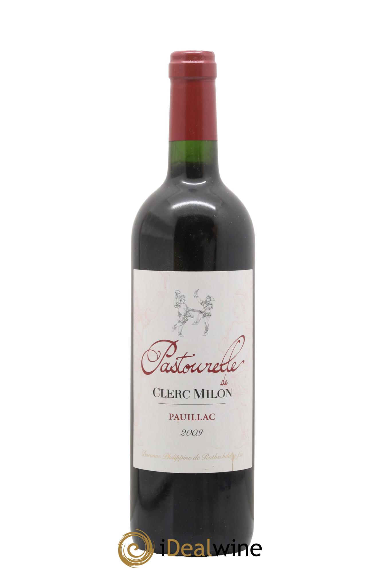 Pauillac Pastourelle Clerc Milon 2009 - Posten von 1 Flasche - 0