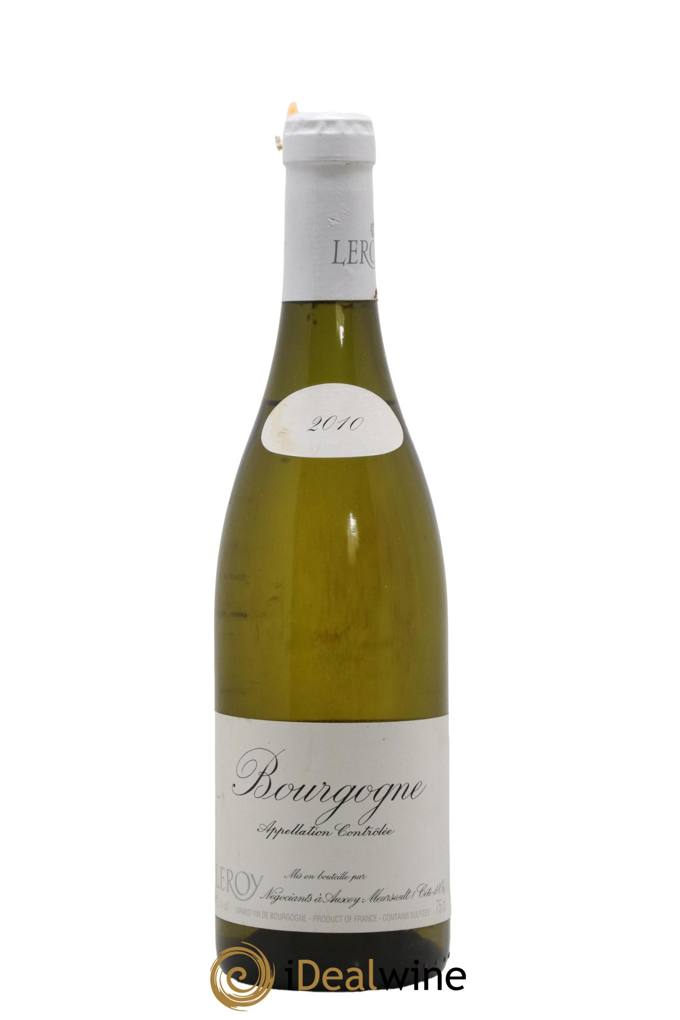 Bourgogne Leroy SA 2010 - Lot de 1 bouteille - 0