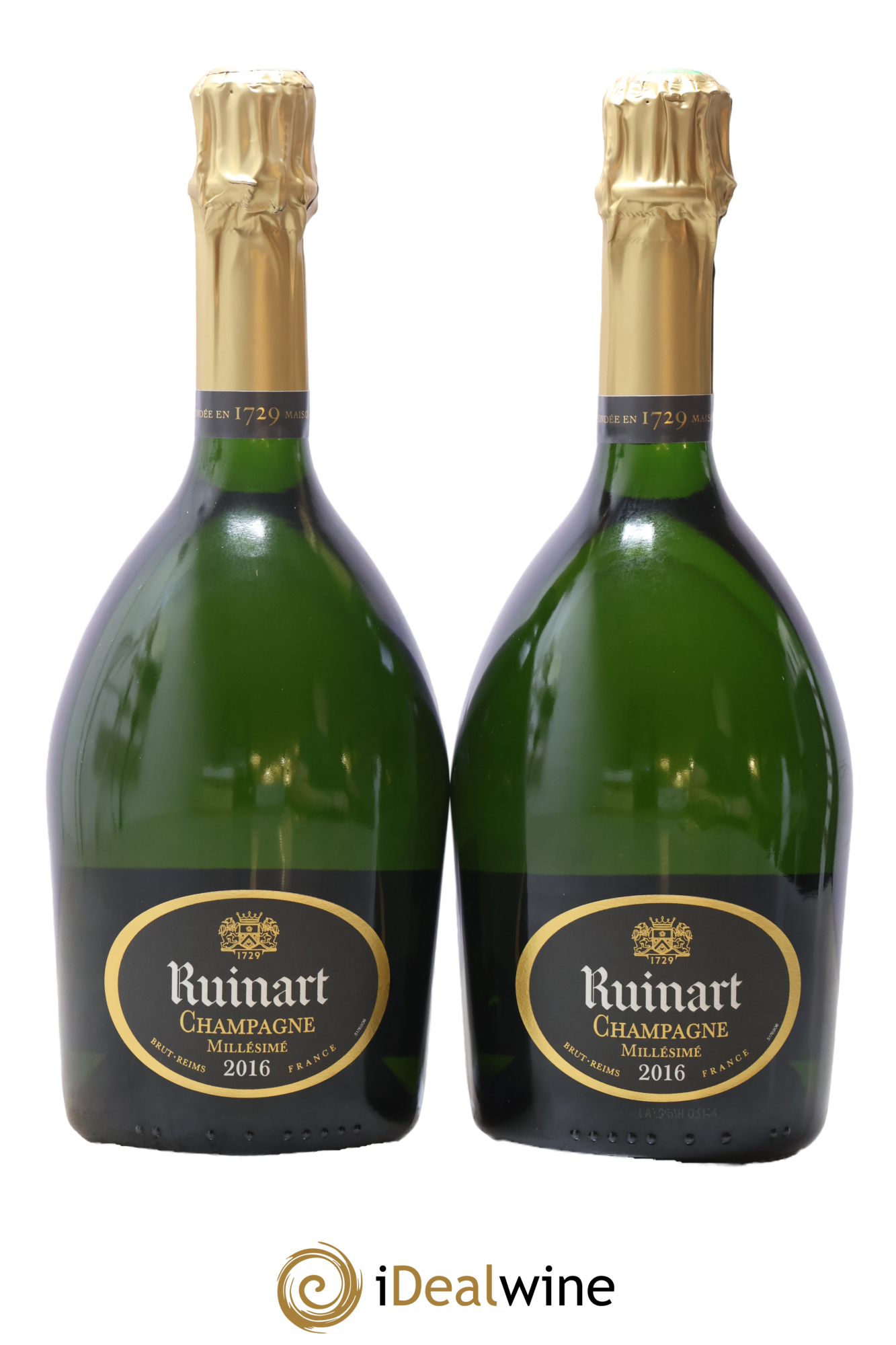 Brut Millésimé Ruinart 2016 - Lotto di 2 bottiglie - 0
