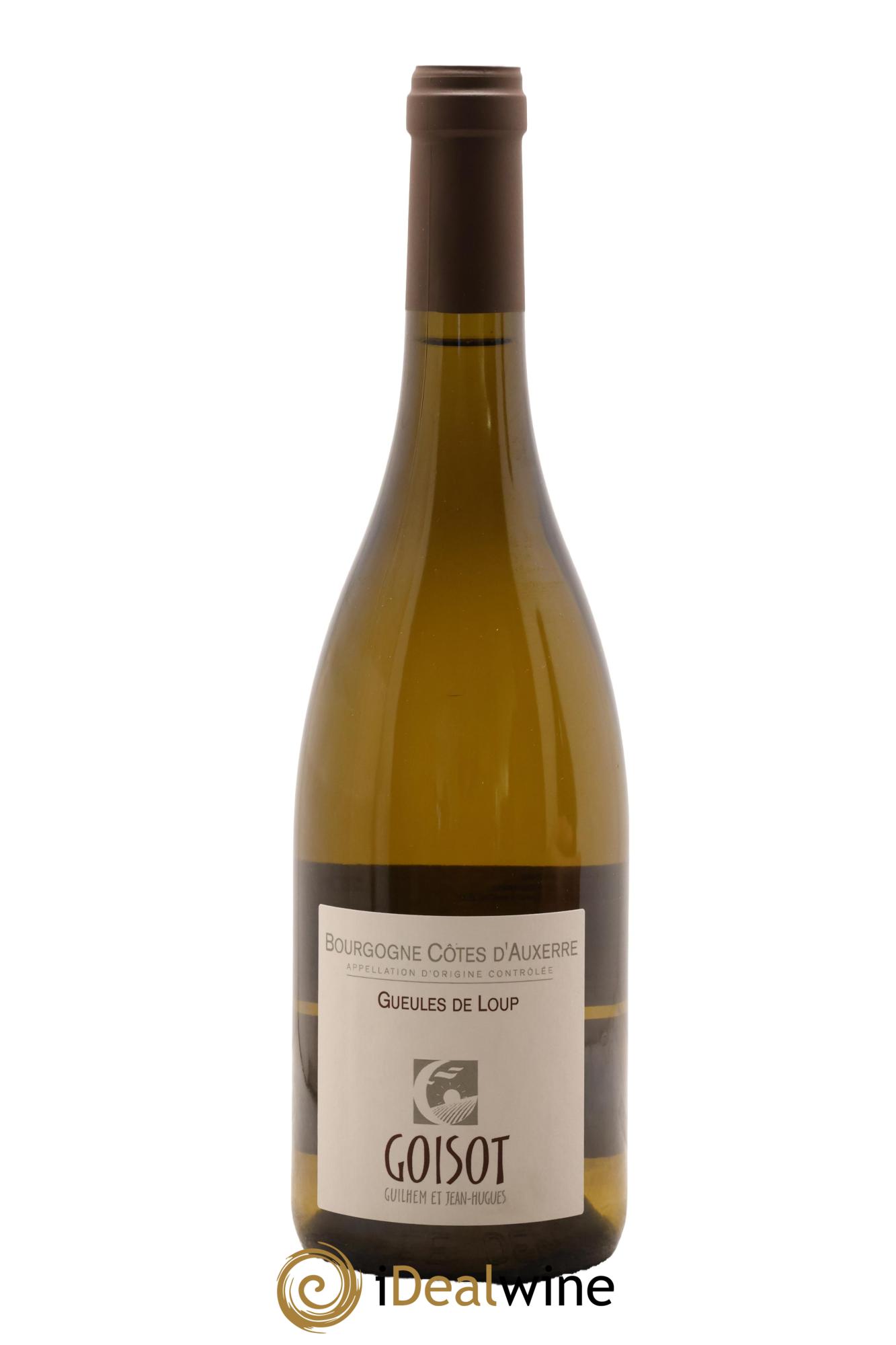 Bourgogne Côtes d'Auxerre Gueules de Loup Goisot 2022 - Lot de 1 bouteille - 0