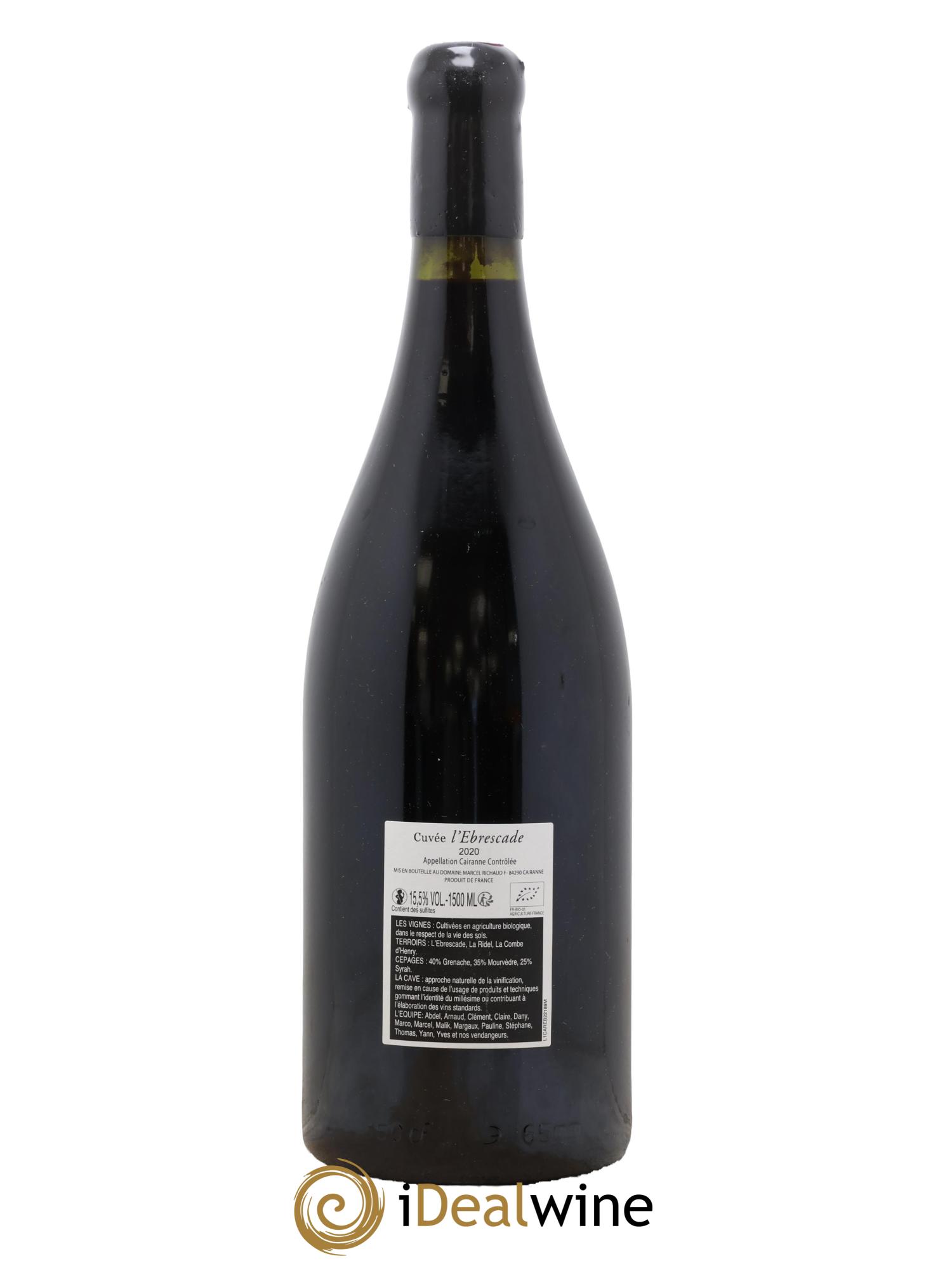 Cairanne Ebrescade Marcel Richaud 2020 - Posten von 1 Magnum - 1