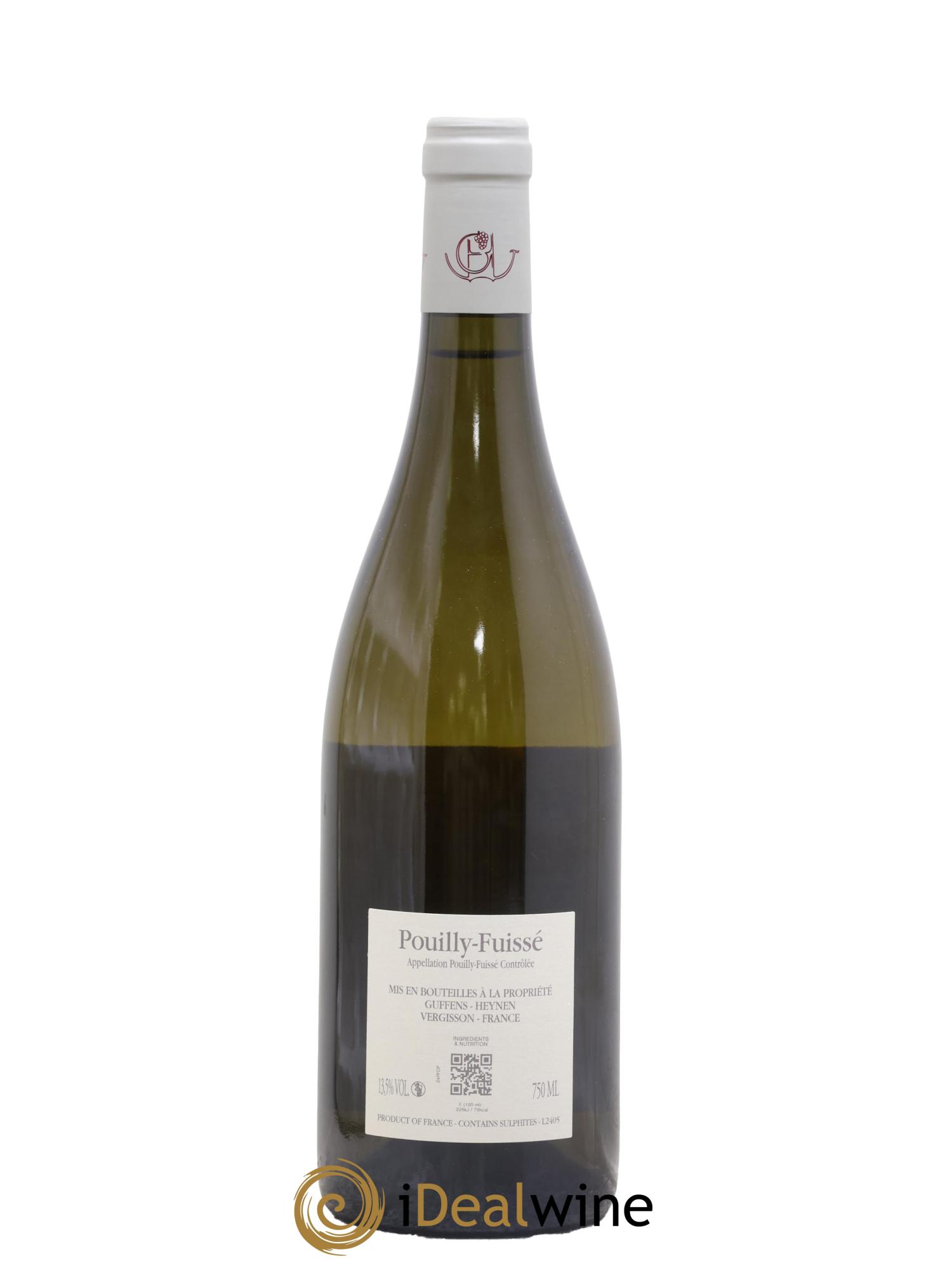 Pouilly-Fuissé Croux et Petits croux Guffens-Heynen 2024 - Lot de 1 bouteille - 1