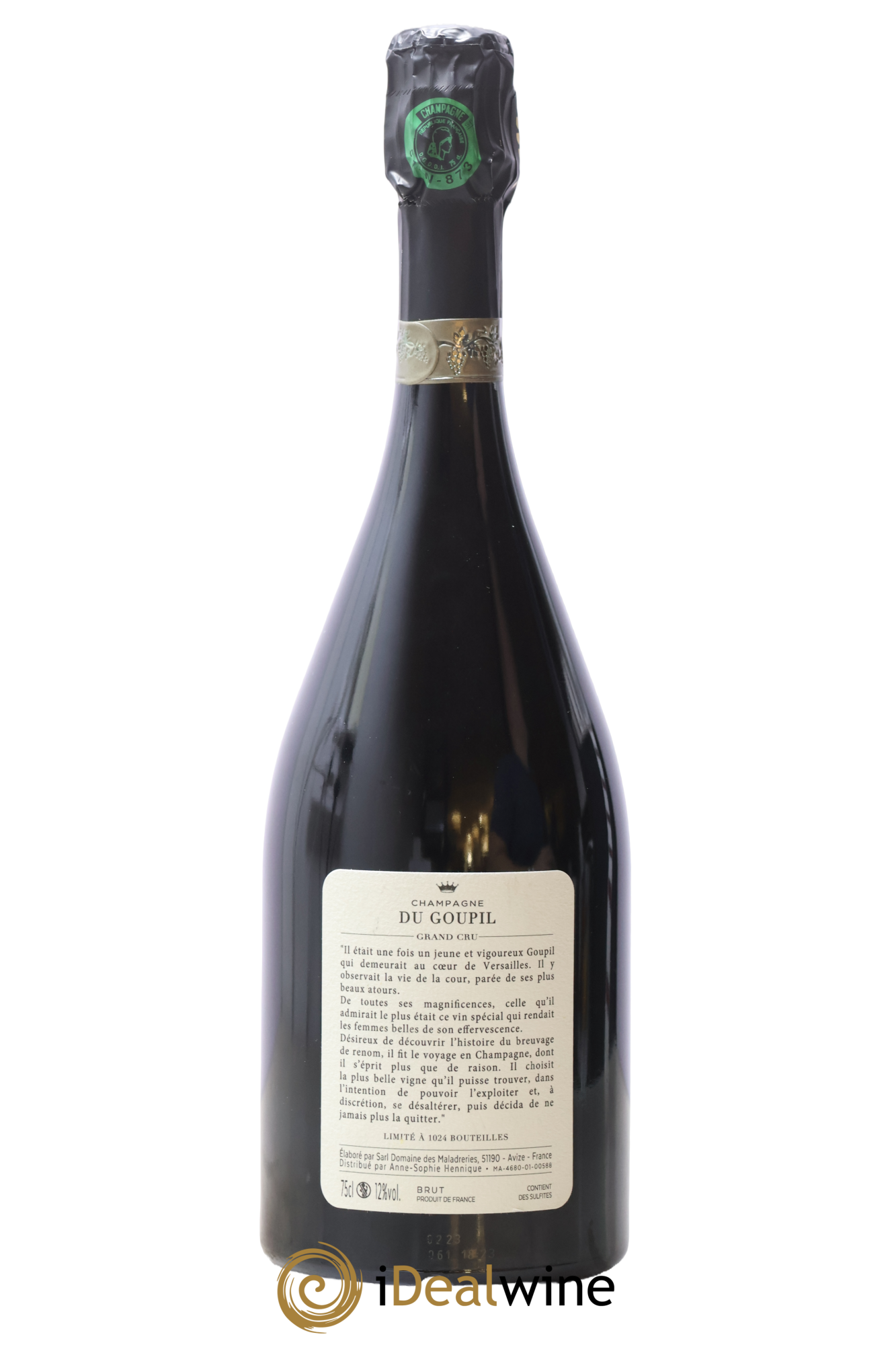 Champagne Domaine du Goupil 2013 - Lot de 1 bouteille - 1
