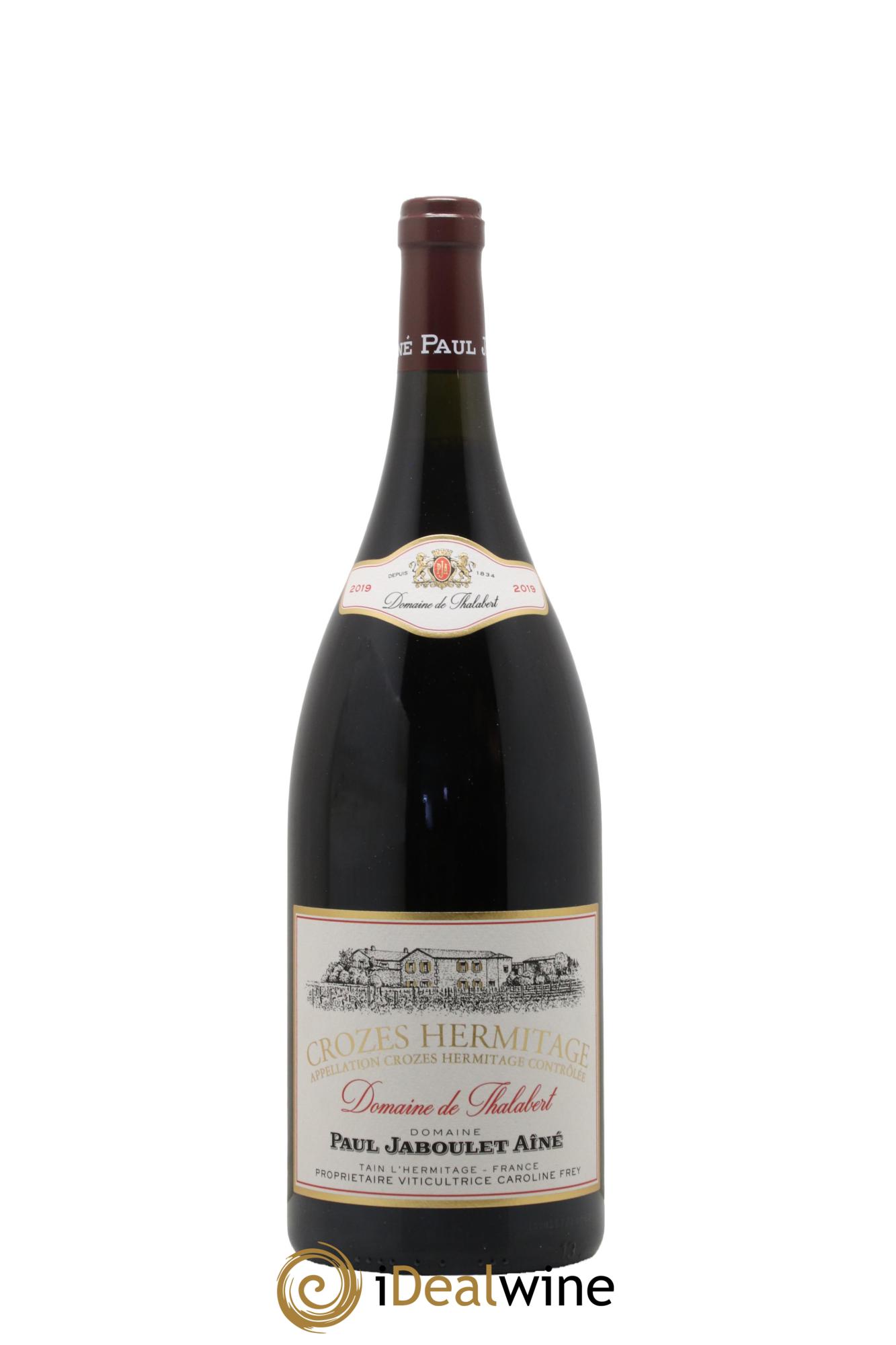 Crozes-Hermitage Domaine de Thalabert Paul Jaboulet Ainé 2019 - Lot de 1 magnum - 0