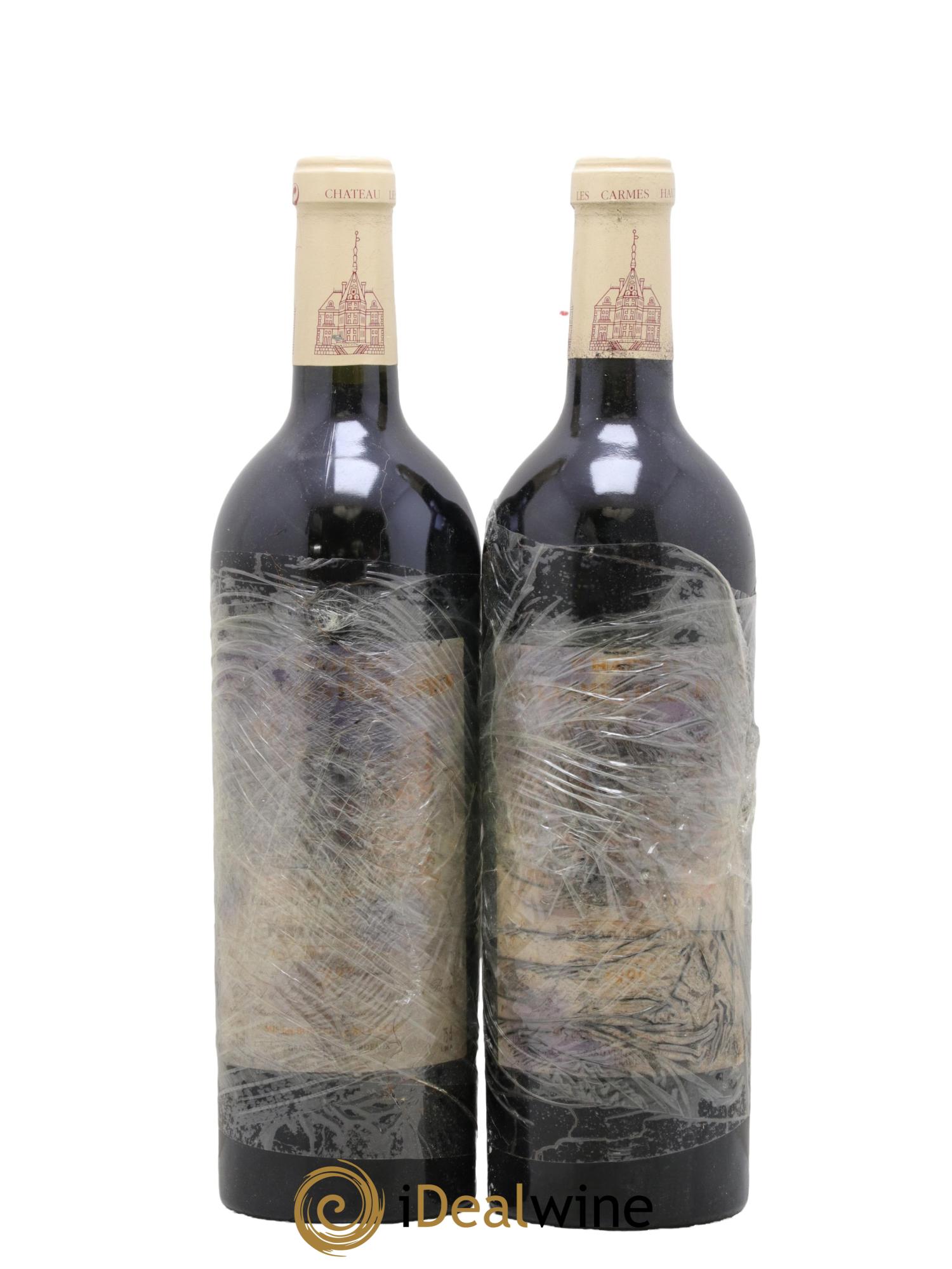 Château Les Carmes Haut-Brion 1999 - Lotto di 2 bottiglie - 0