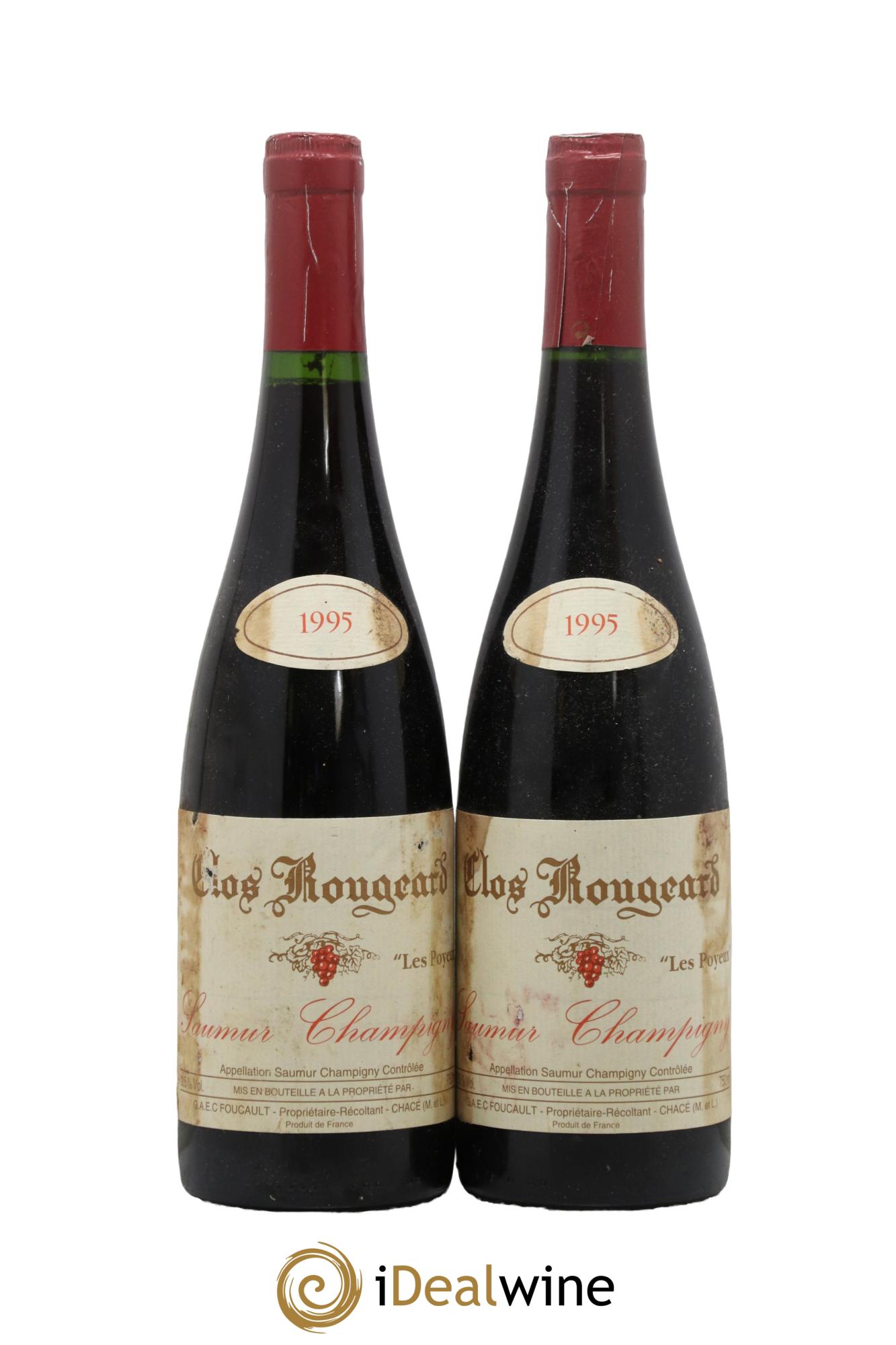 Saumur-Champigny Les Poyeux Clos Rougeard 1995 - Lot de 2 bouteilles - 0