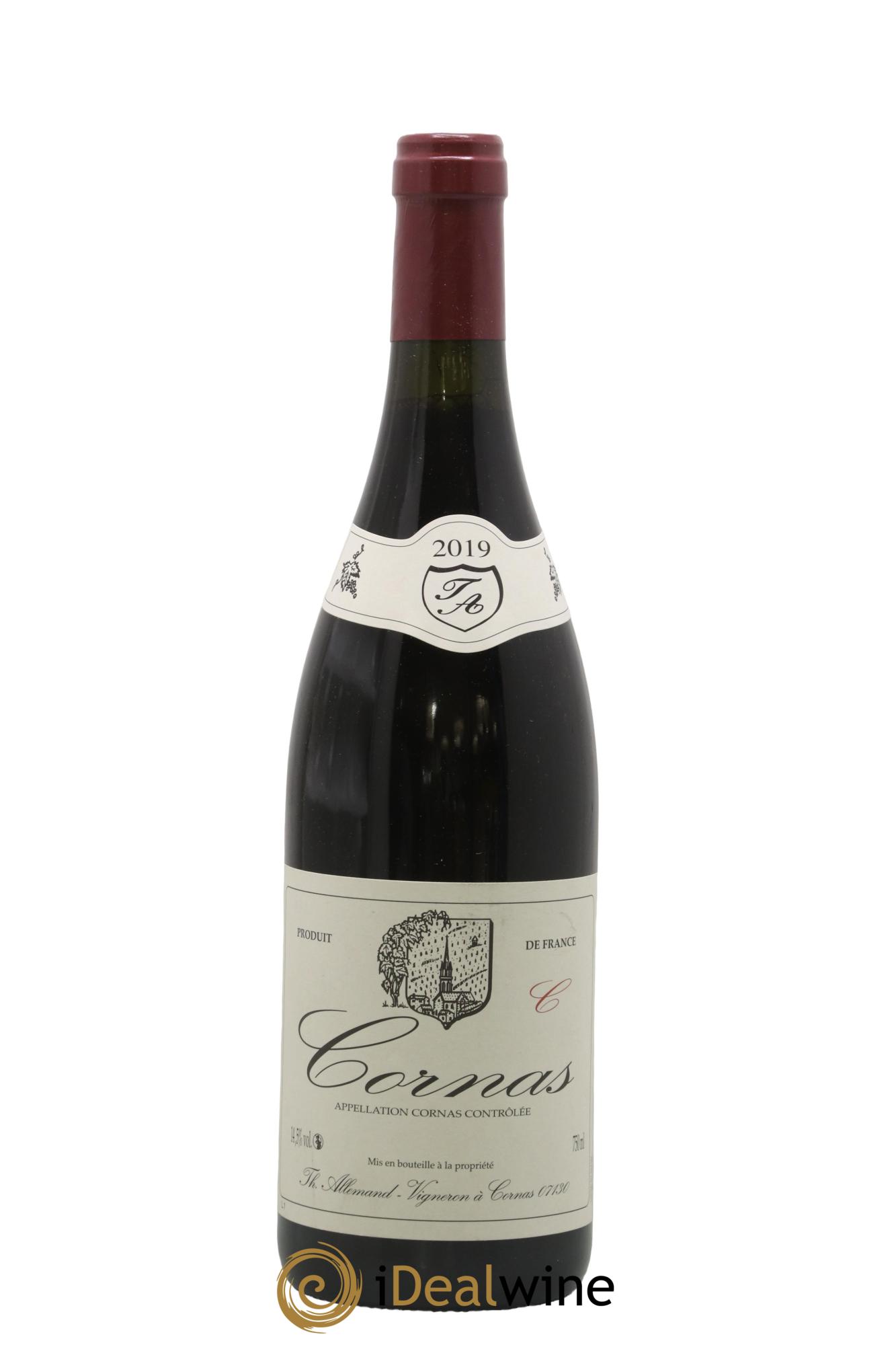 Cornas Chaillot Thierry Allemand 2019 - Posten von 1 Flasche - 0