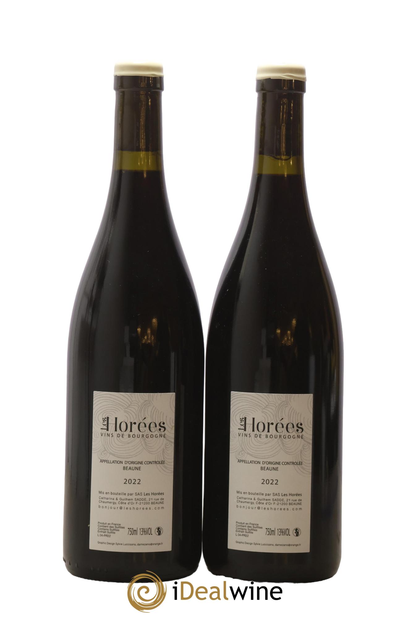 Beaune Les Prévolles Les Horées 2022 - Lotto di 2 bottiglie - 1