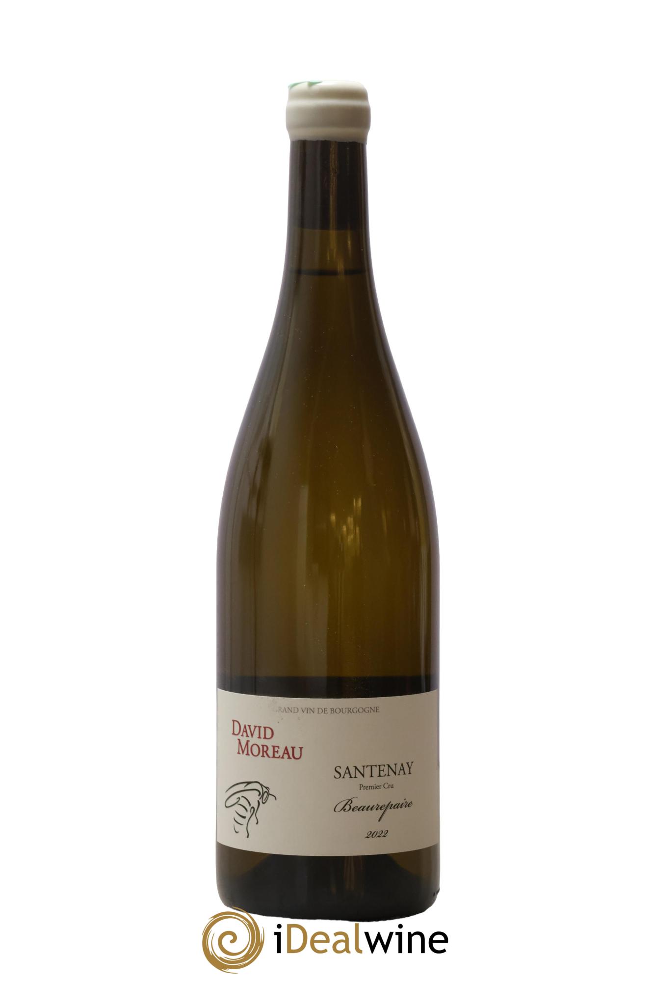 Santenay 1er Cru Le Beaurepaire David Moreau 2022 - Lot of 1 bottle - 0