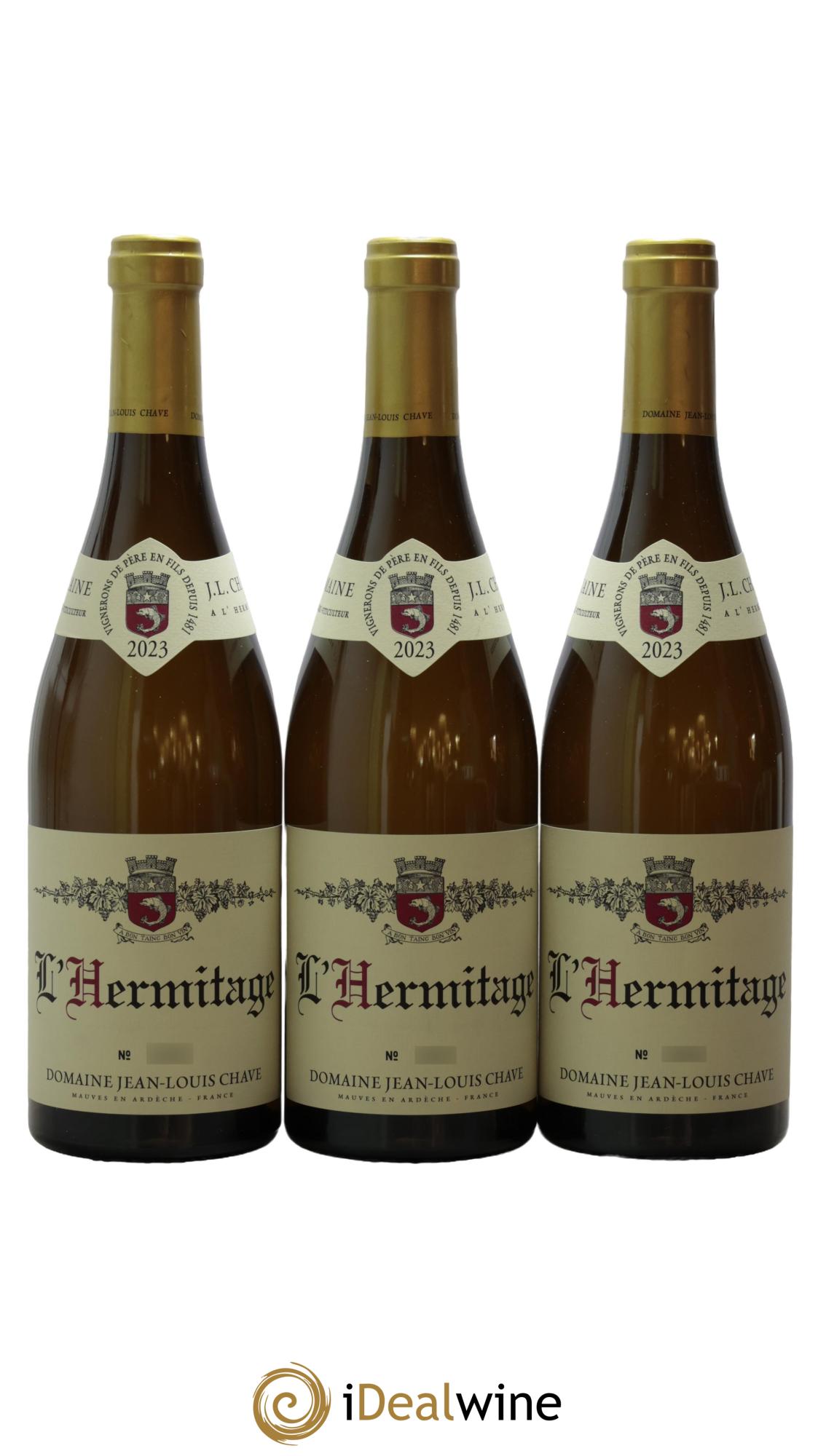 Hermitage Jean-Louis Chave 2023 - Lot of 6 bottles - 3