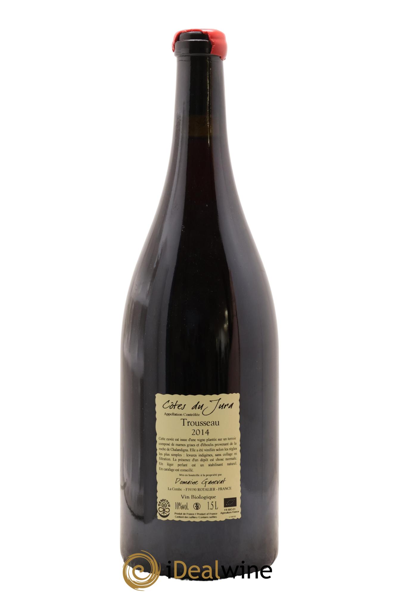 Côtes du Jura Plein Sud Jean-François Ganevat (Domaine) 2014 - Lot de 1 magnum - 1