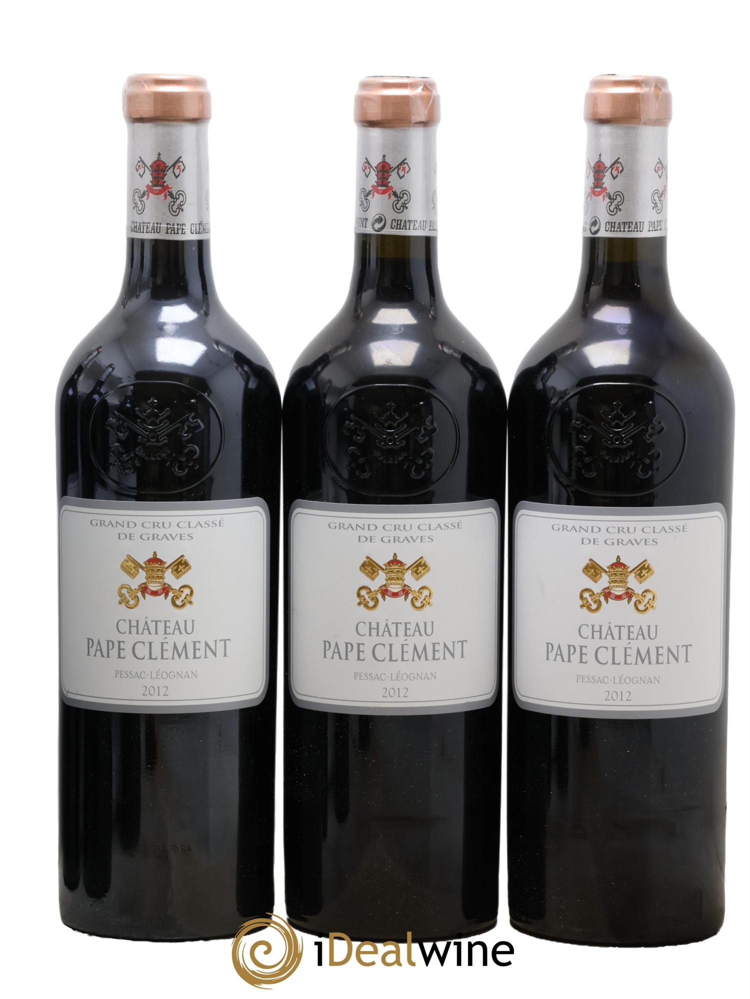 Château Pape Clément Cru Classé de Graves 2012 - Lot of 6 bottles - 1