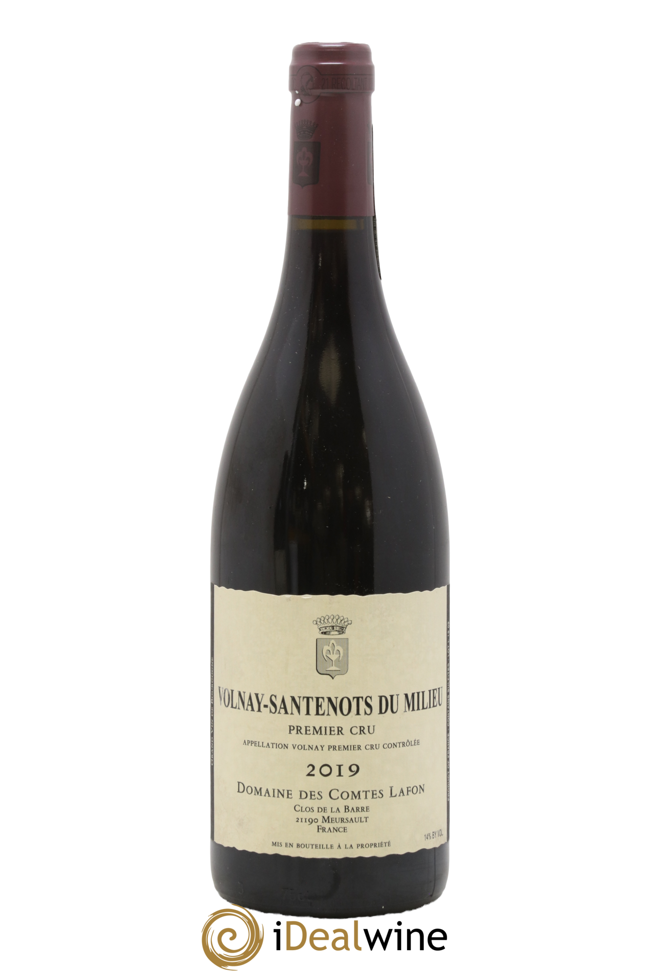 Volnay 1er Cru Santenots du Milieu Comtes Lafon (Domaine des) 2019 - Lot de 1 bouteille - 0