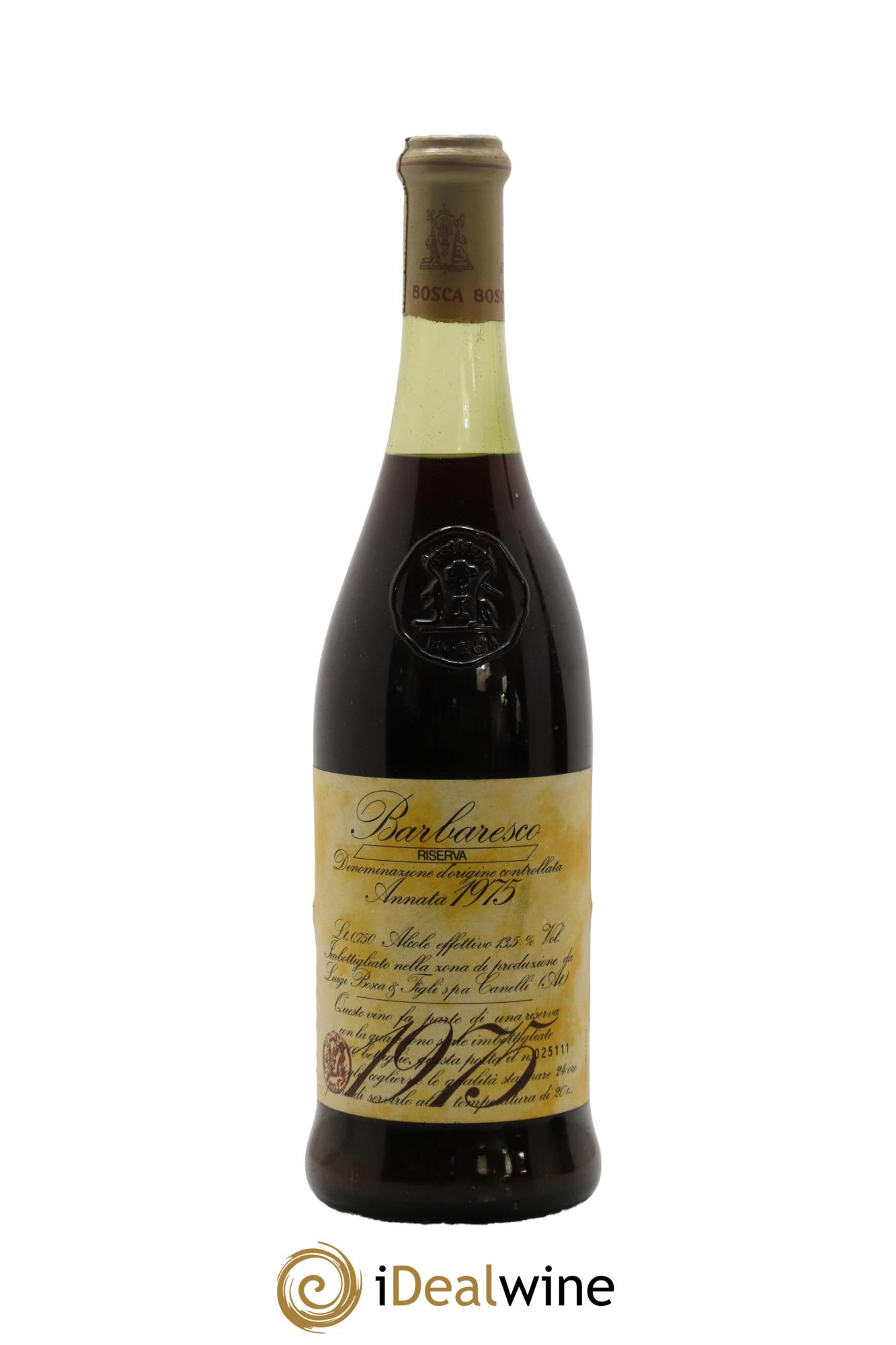 Barolo Riserva Luigi Bosca e Figli 1975 - Lot of 1 bottle - 0