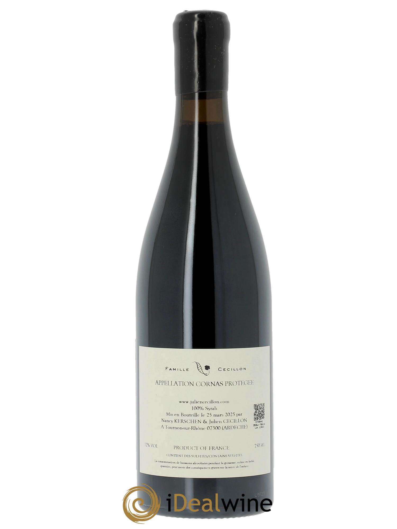 Cornas Saint-Pierre Julien Cecillon 2023 - Posten von 1 Flasche - 1