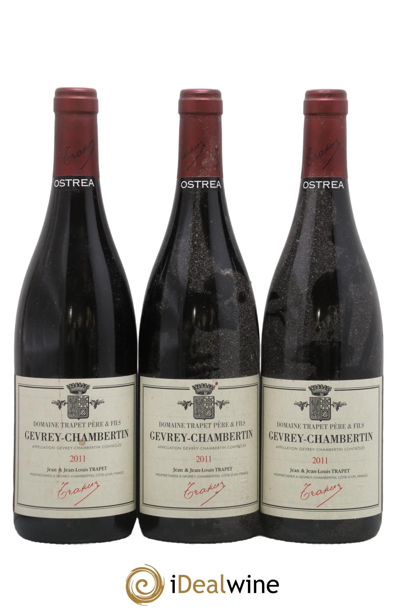 Gevrey-Chambertin Ostrea Domaine Trapet 2011 - Lot of 3 bottles - 0